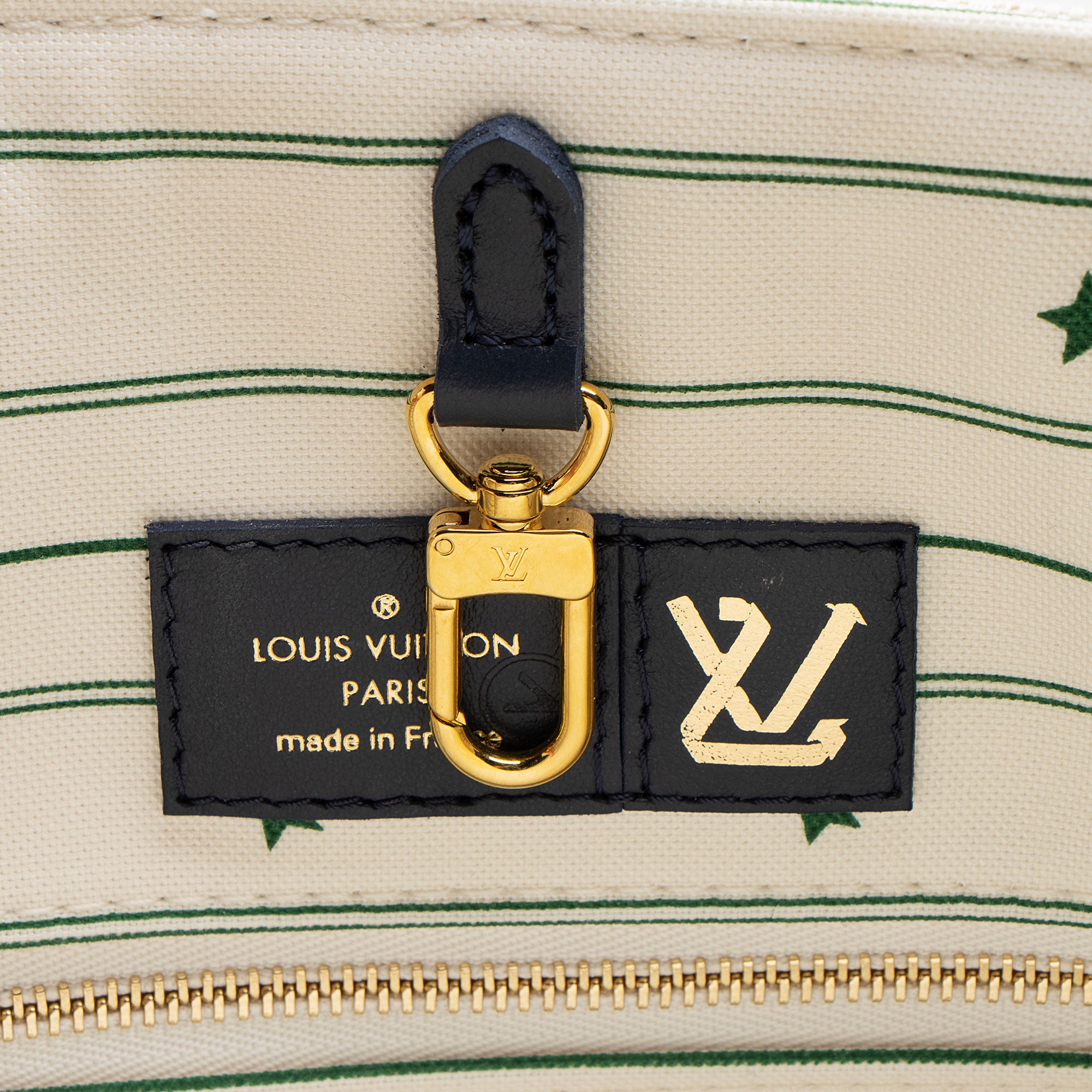 Louis Vuitton Monogram Jacquard Tuffetage Hamptons Onthego GM Tote