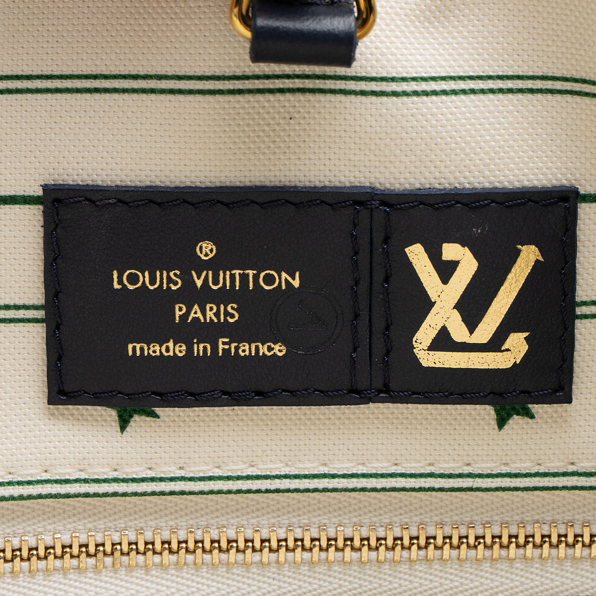 Louis Vuitton Monogram Jacquard Tuffetage Hamptons Onthego GM Tote