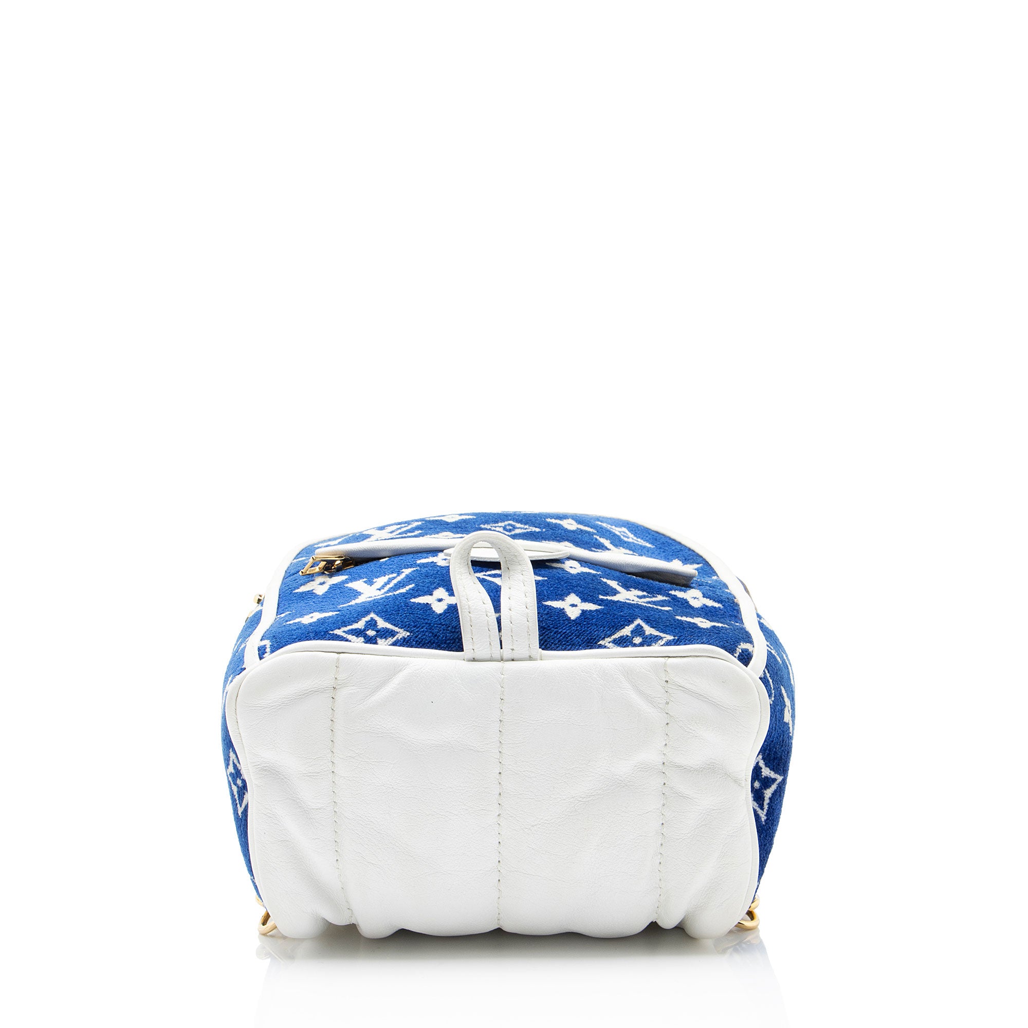 Louis Vuitton Jacquard Velvet Monogram Palm Springs Mini Backpack