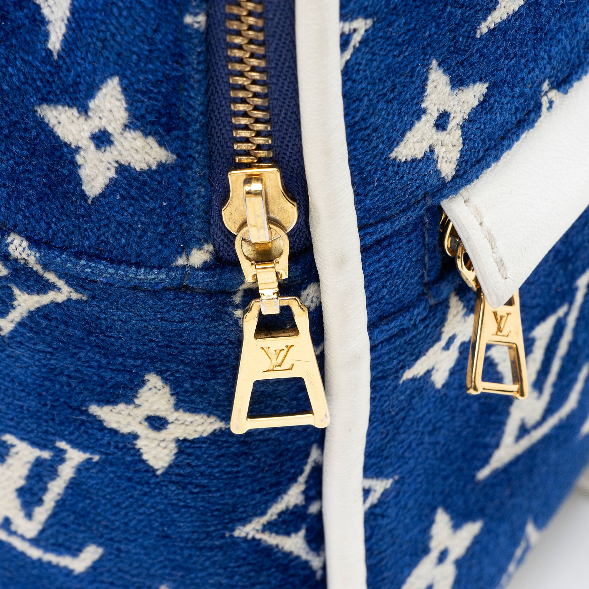 Louis Vuitton Jacquard Velvet Monogram Palm Springs Mini Backpack