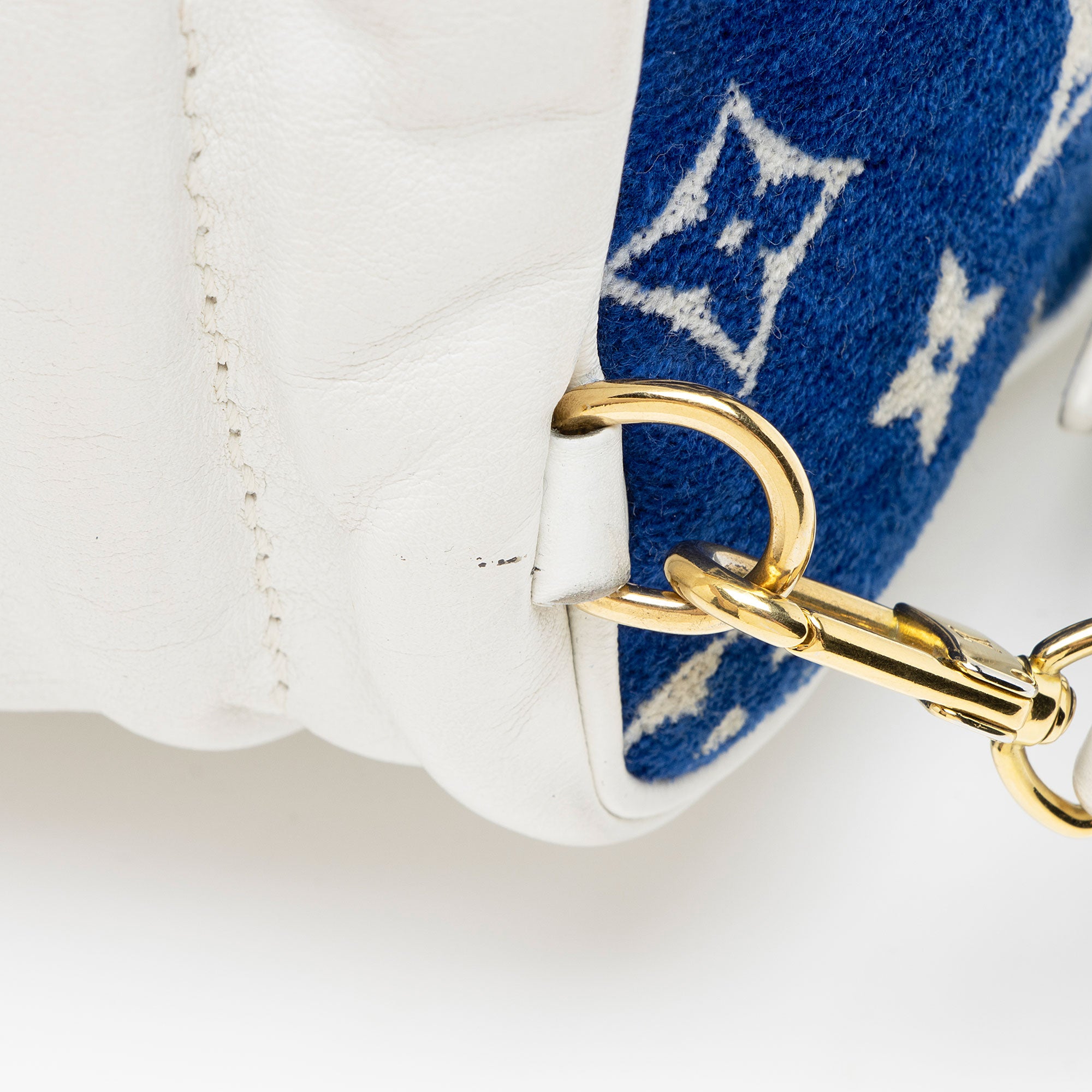 Louis Vuitton Jacquard Velvet Monogram Palm Springs Mini Backpack