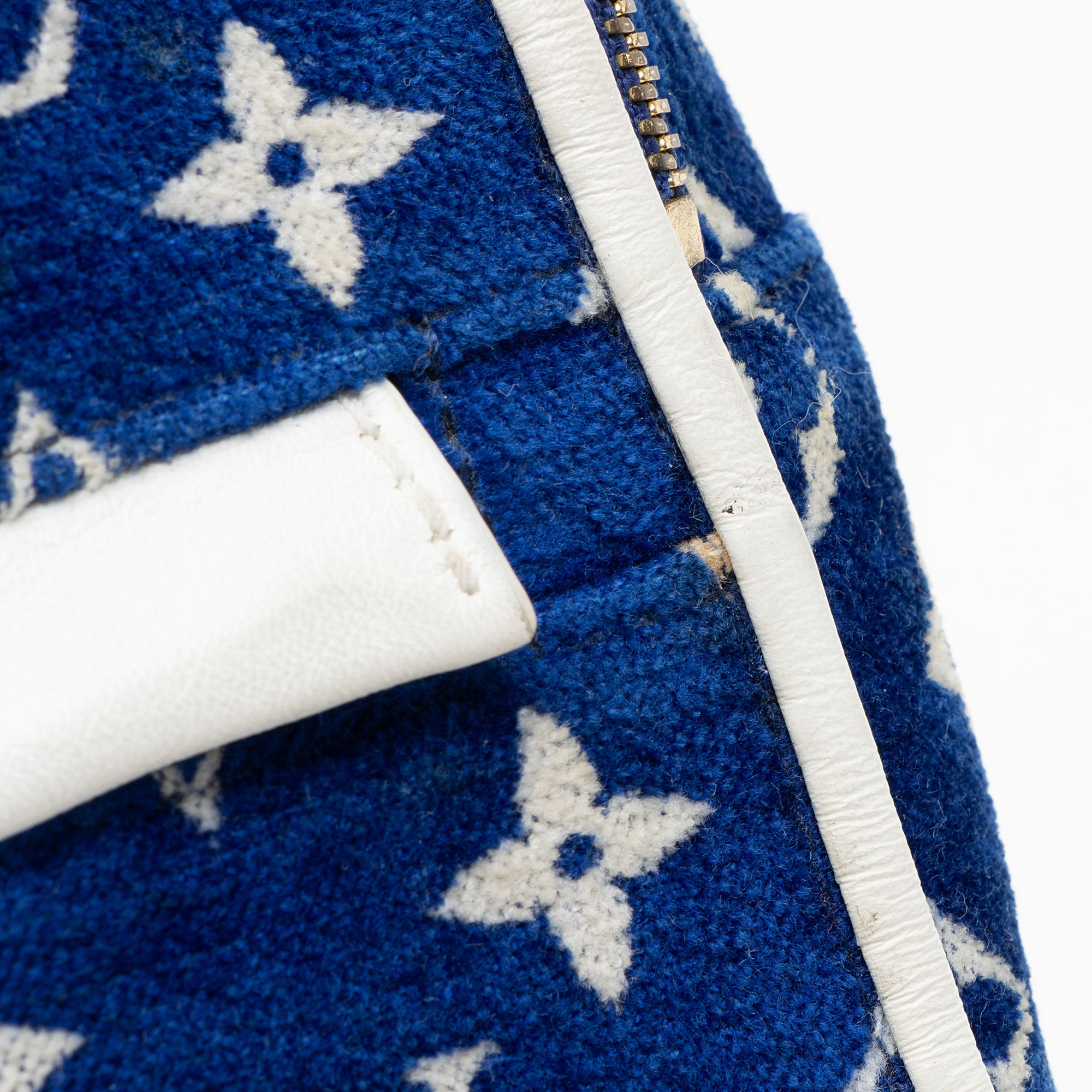 Louis Vuitton Jacquard Velvet Monogram Palm Springs Mini Backpack