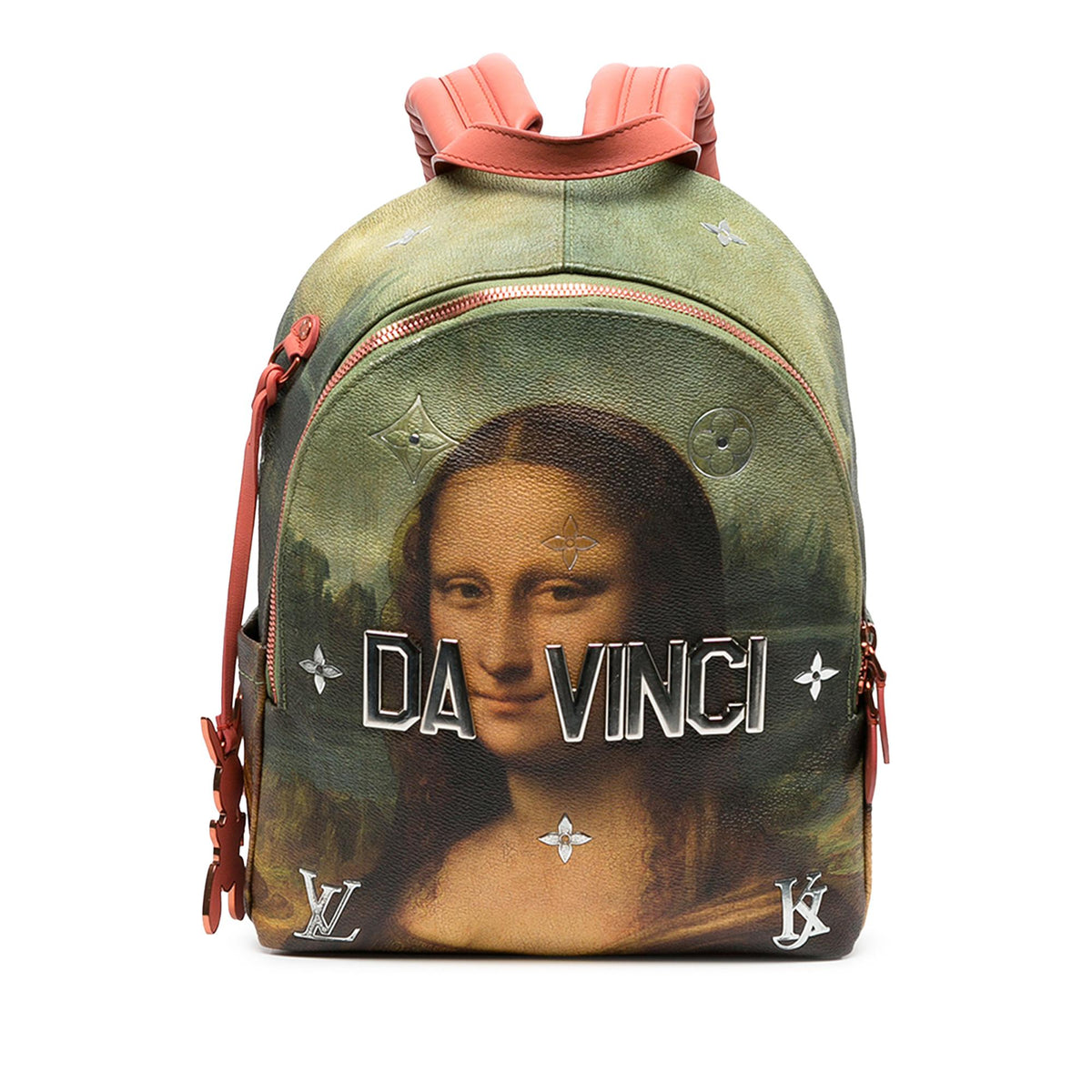 Louis Vuitton Jeff Koons Masters Collection Da Vinci Palm Springs Backpack