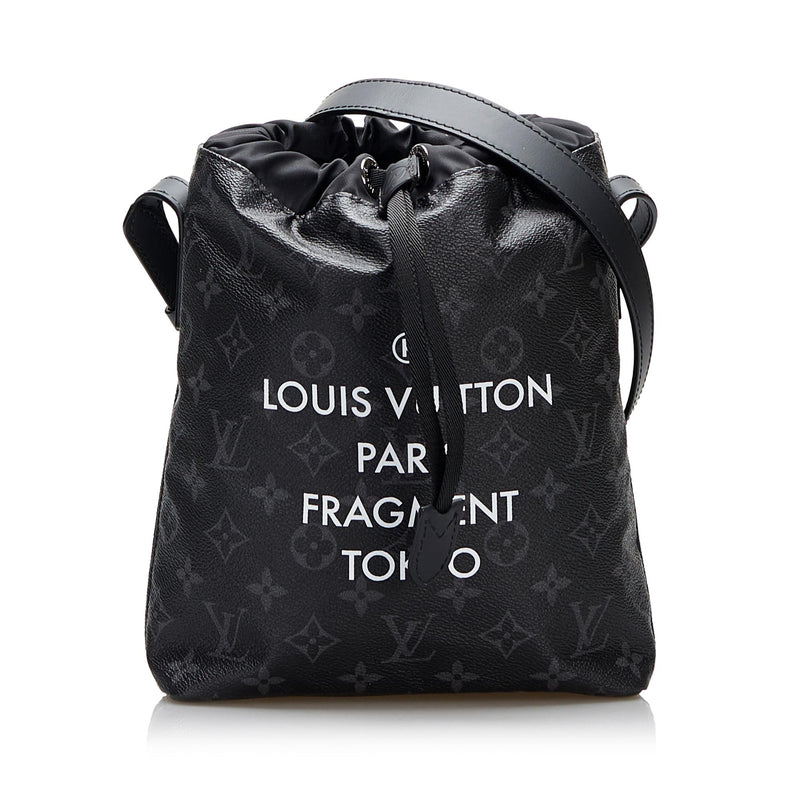 LOUIS VUITTON Certified Authentic Bucket Clutch Bag LV Purse 