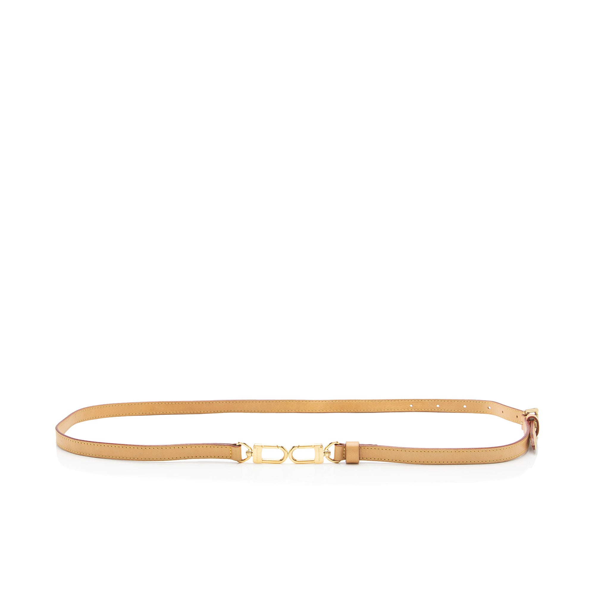 Louis Vuitton Leather 16mm Adjustable Shoulder Strap (SHF-VKYnVJ)