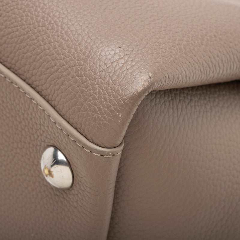 Louis Vuitton Leather Astrid Top Handle Satchel (SHF-16824)