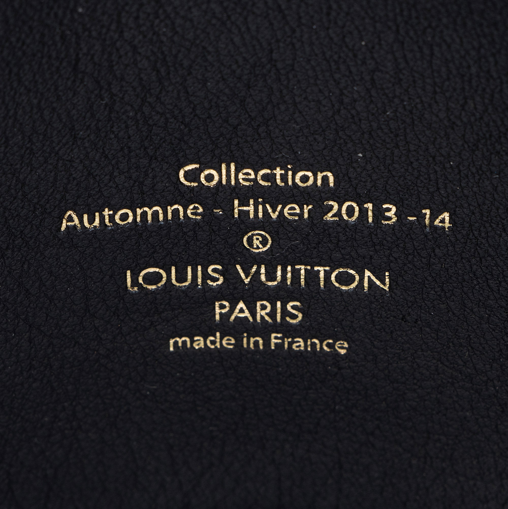 Louis Vuitton Leather Boudoir Lockit Chain Shoulder Bag