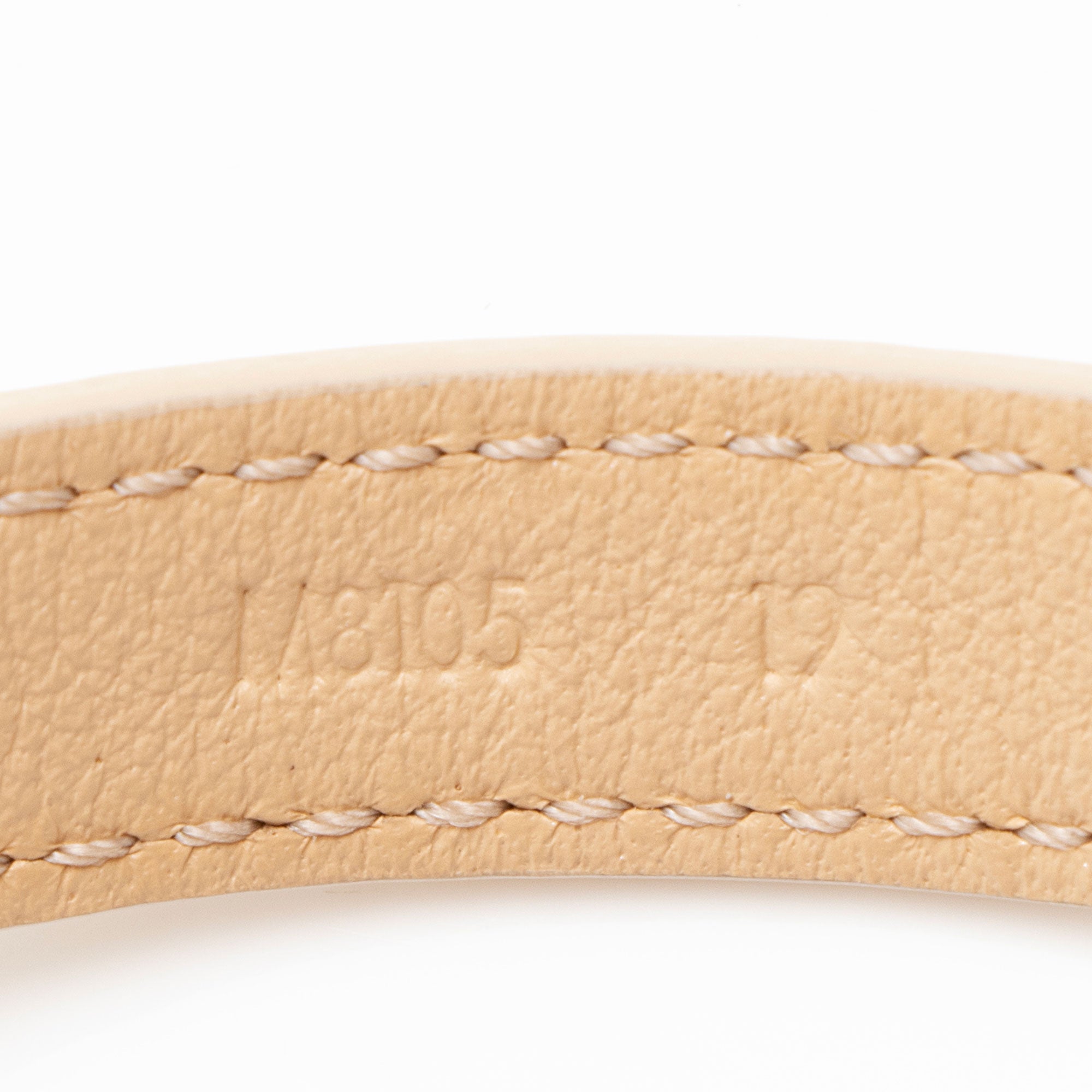 Louis Vuitton Leather LV Iconic Bracelet