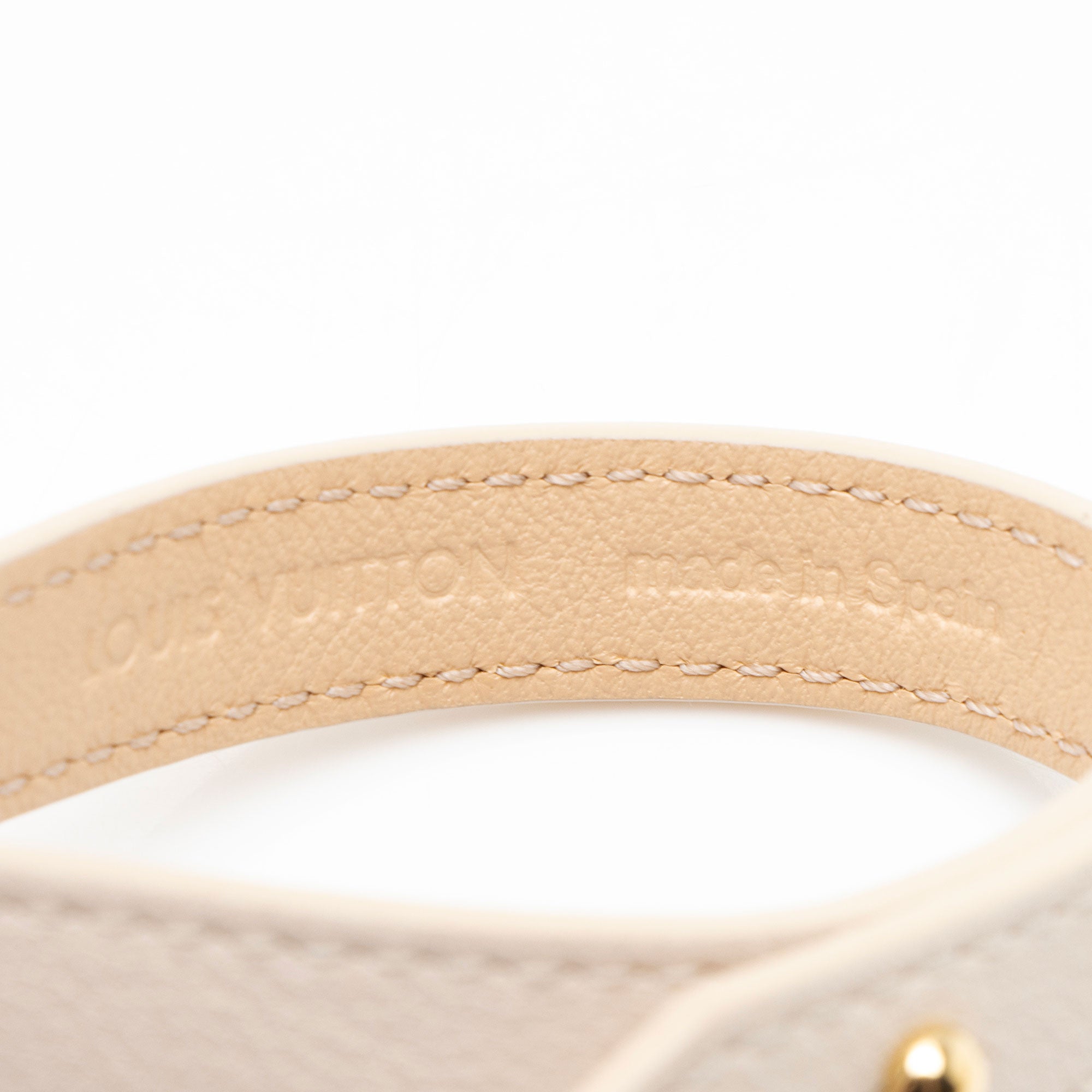 Louis Vuitton Leather LV Iconic Bracelet