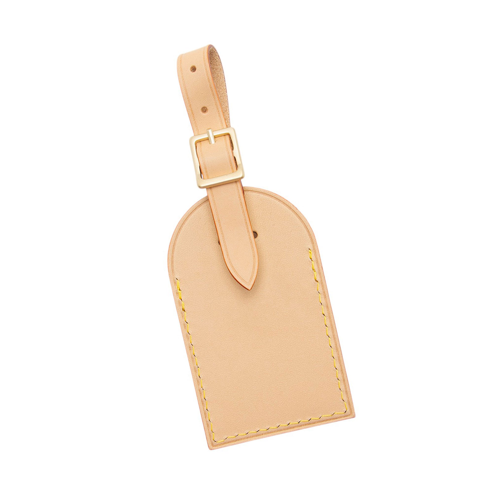 Louis Vuitton Leather Luggage Tag