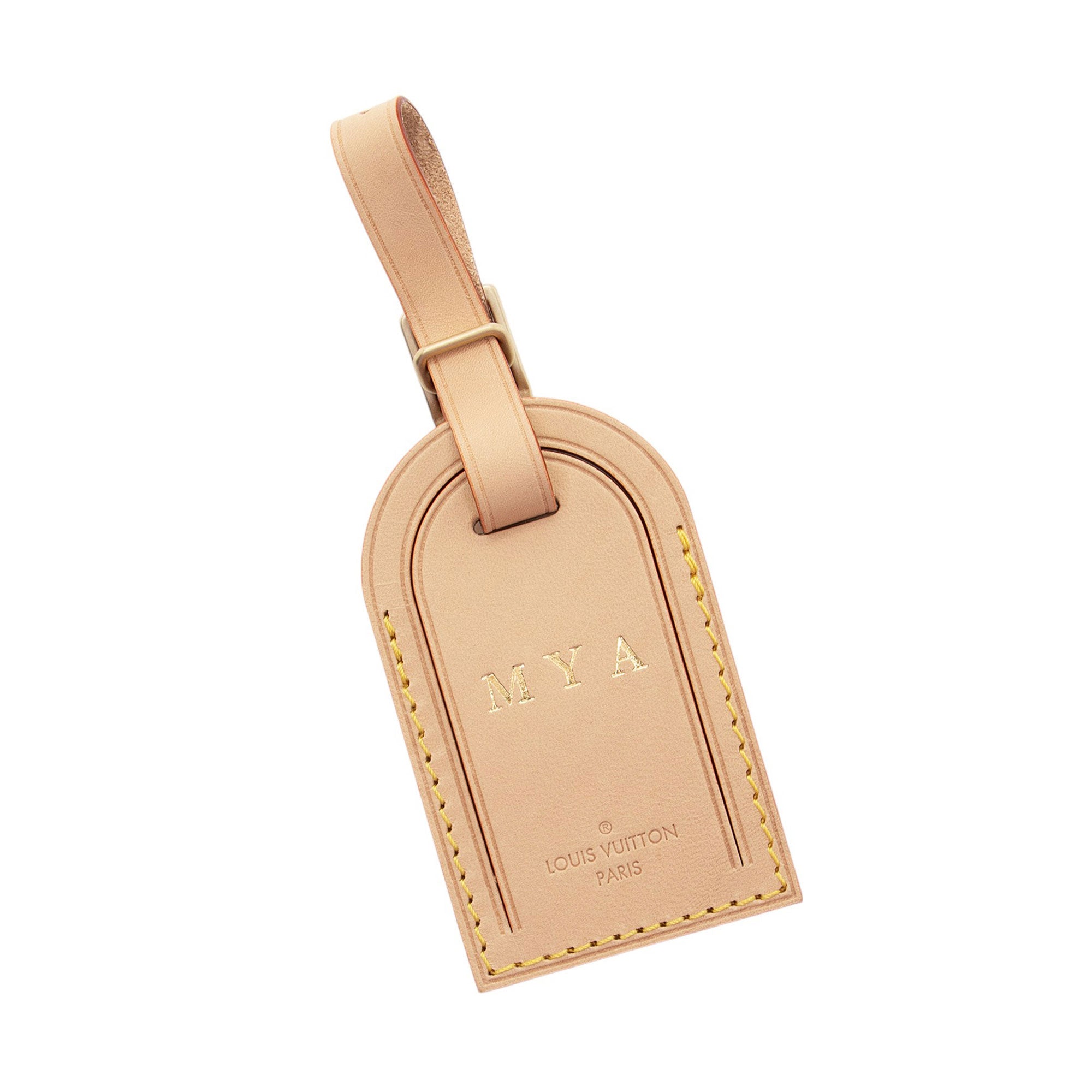 Louis Vuitton Leather Luggage Tag