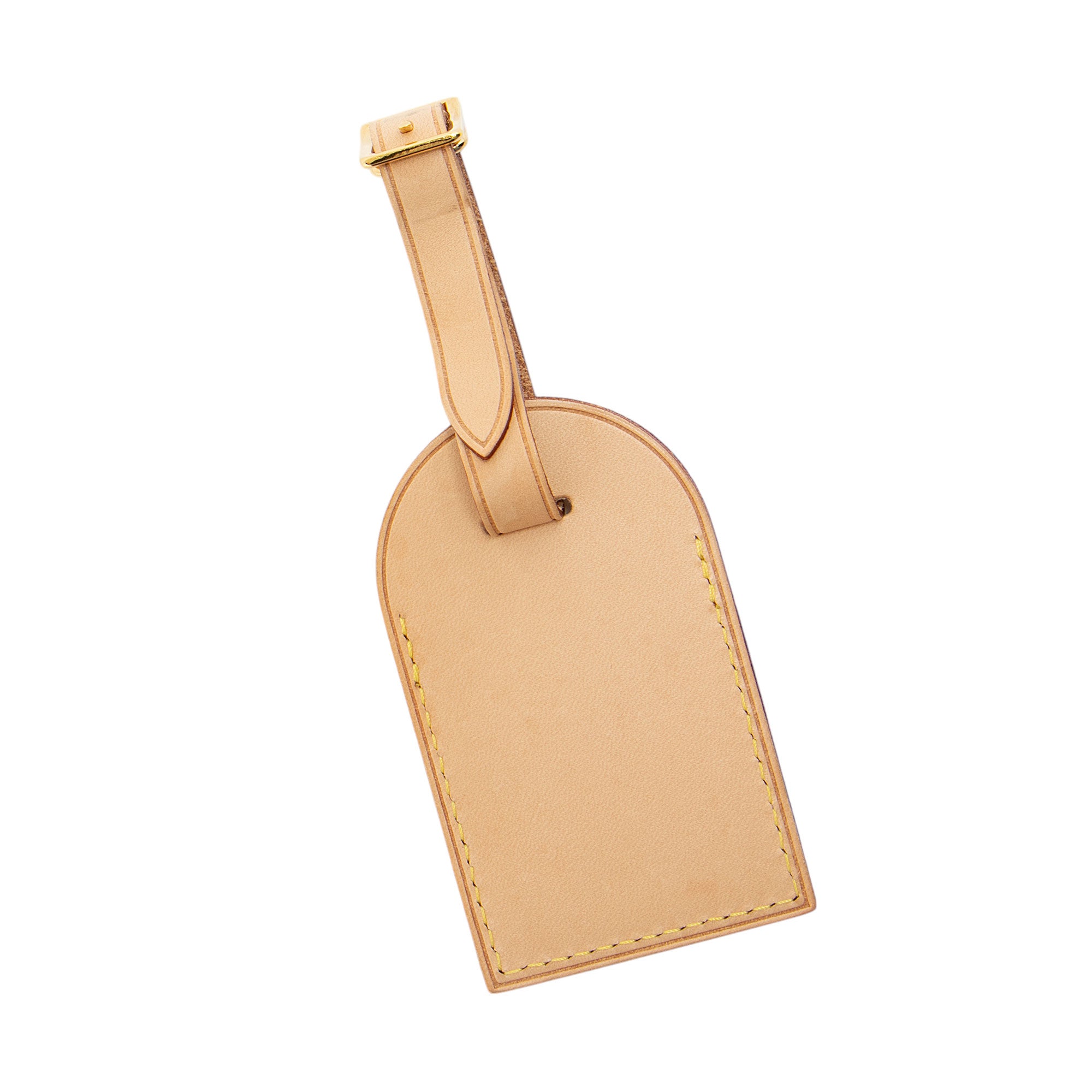 Louis Vuitton Leather Luggage Tag