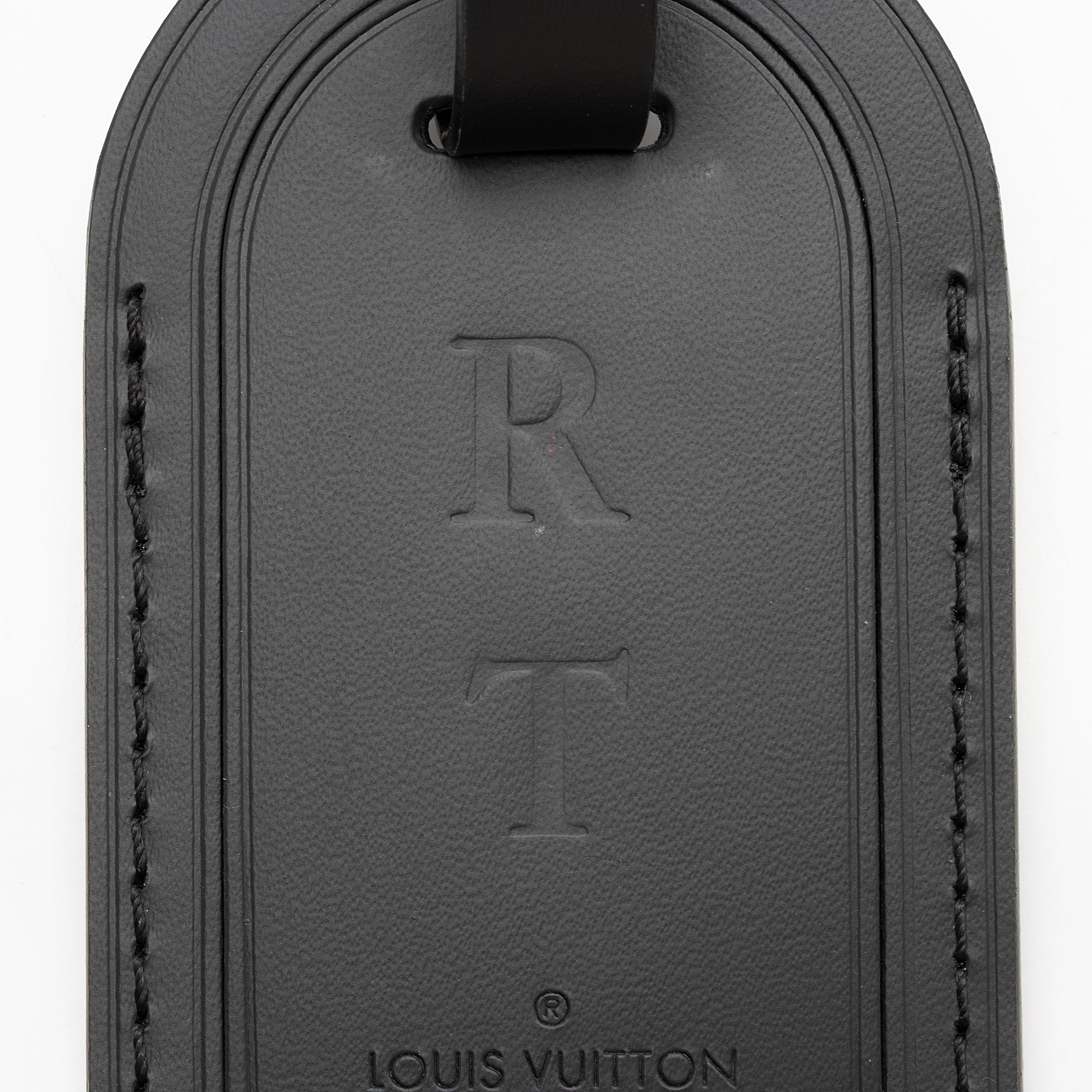 Louis Vuitton Leather Luggage Tag