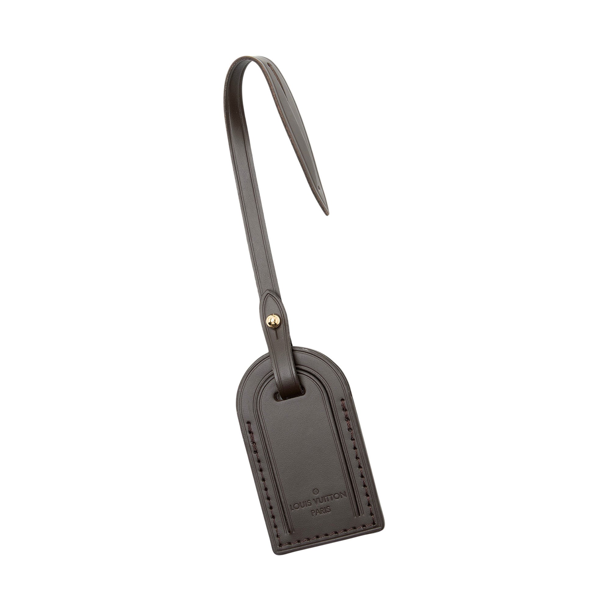 Louis Vuitton Leather Luggage Tag
