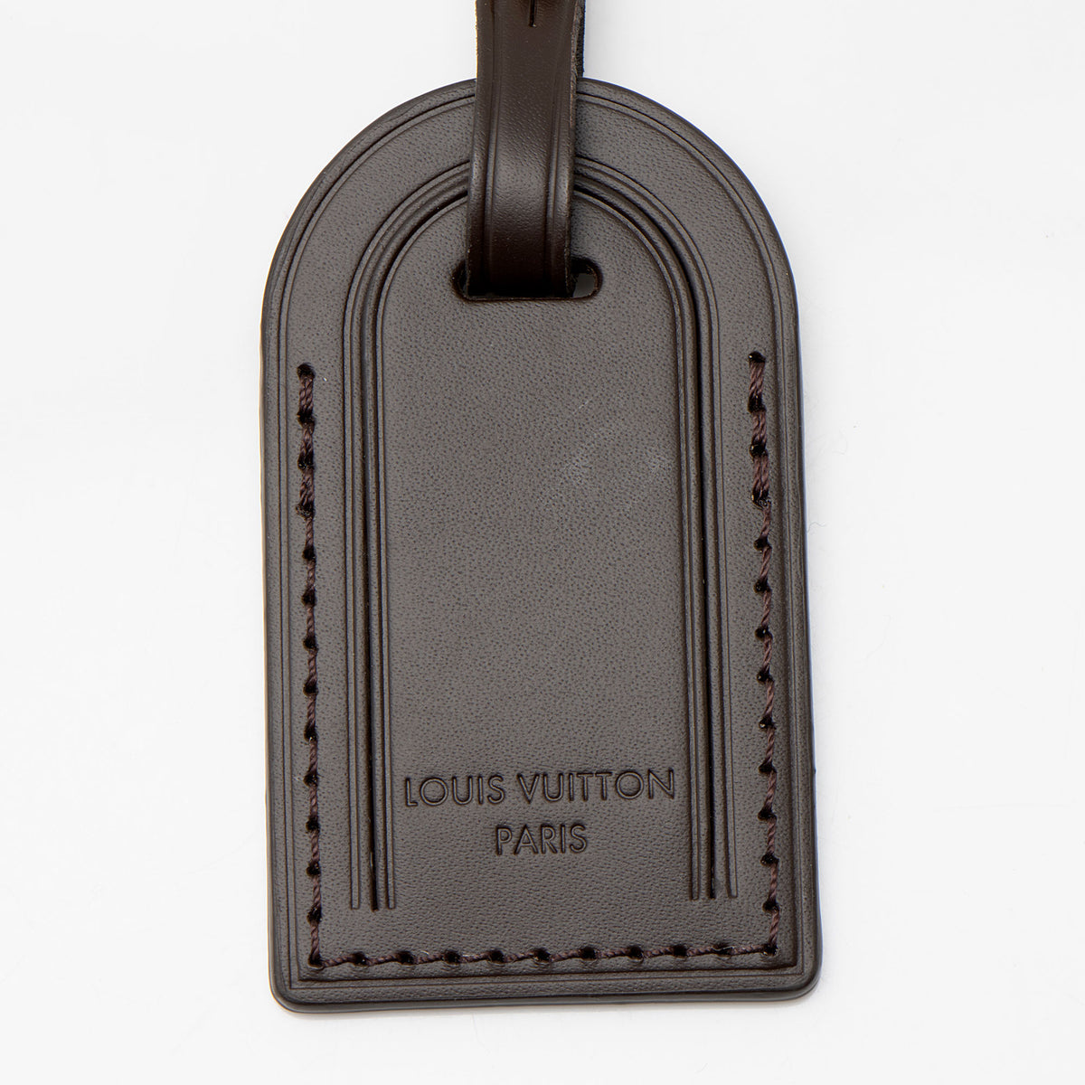 Louis Vuitton Leather Luggage Tag