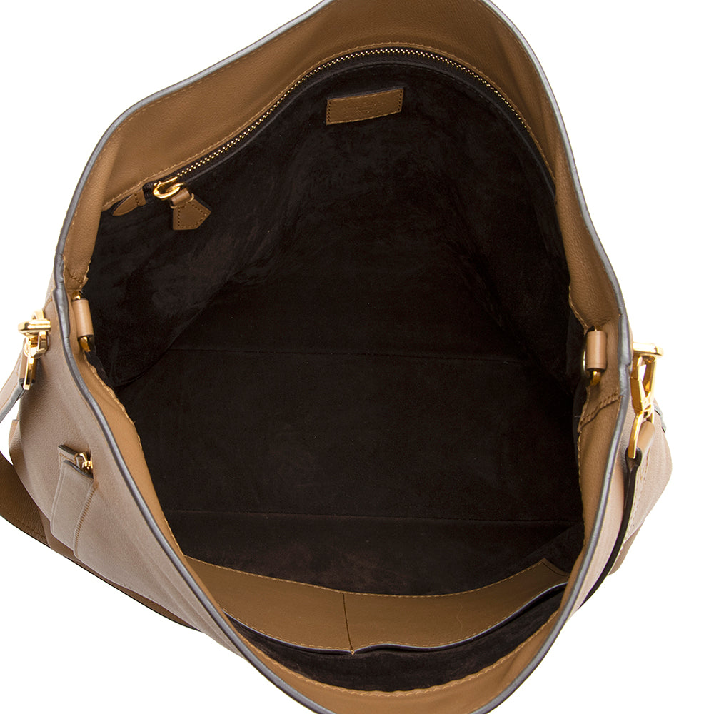 Louis Vuitton Leather Noisette Parnassea Bagatelle Shoulder Bag