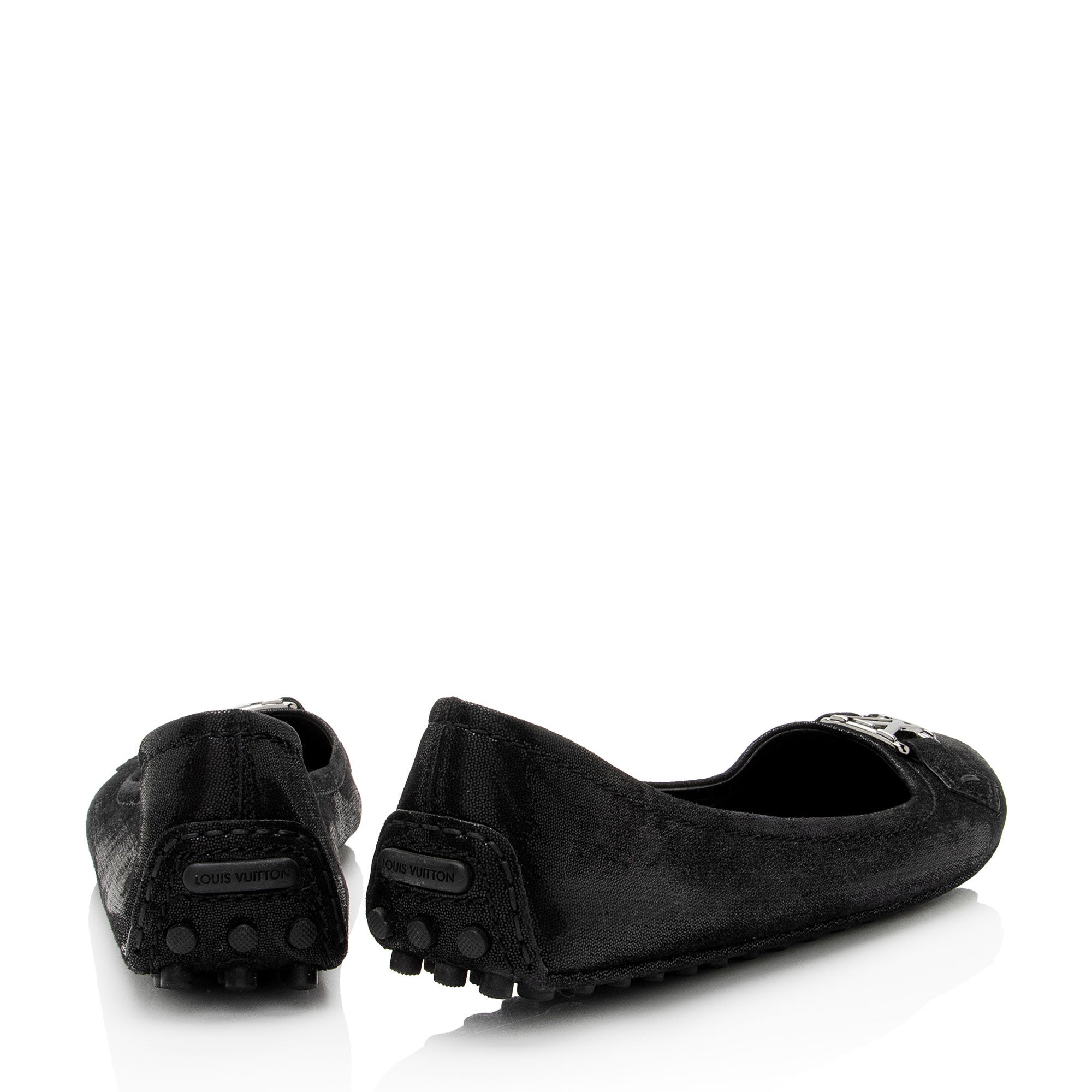 Louis Vuitton Leather Oxford Ballerina Flats - Size 8 / 38 (SHF-geoKKS)