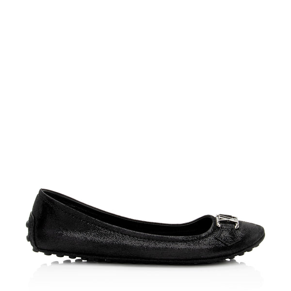 Louis Vuitton Leather Oxford Ballerina Flats - Size 8 / 38 (SHF-geoKKS)