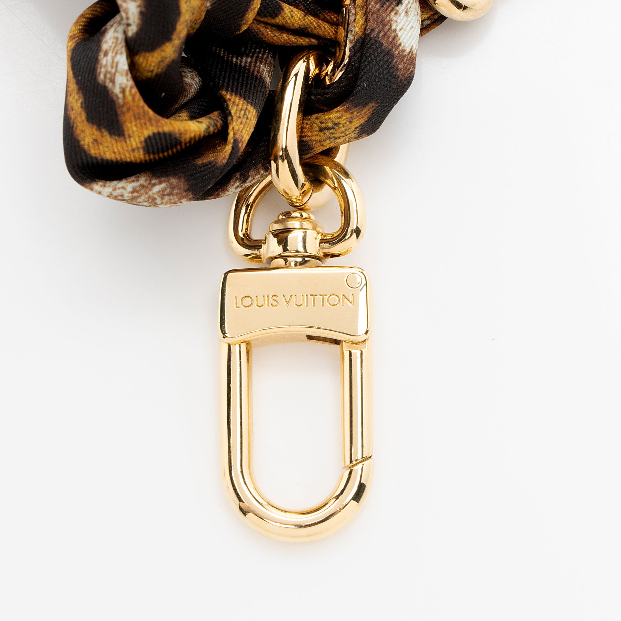Louis Vuitton Leopard Silhouette Chain Bag Charm