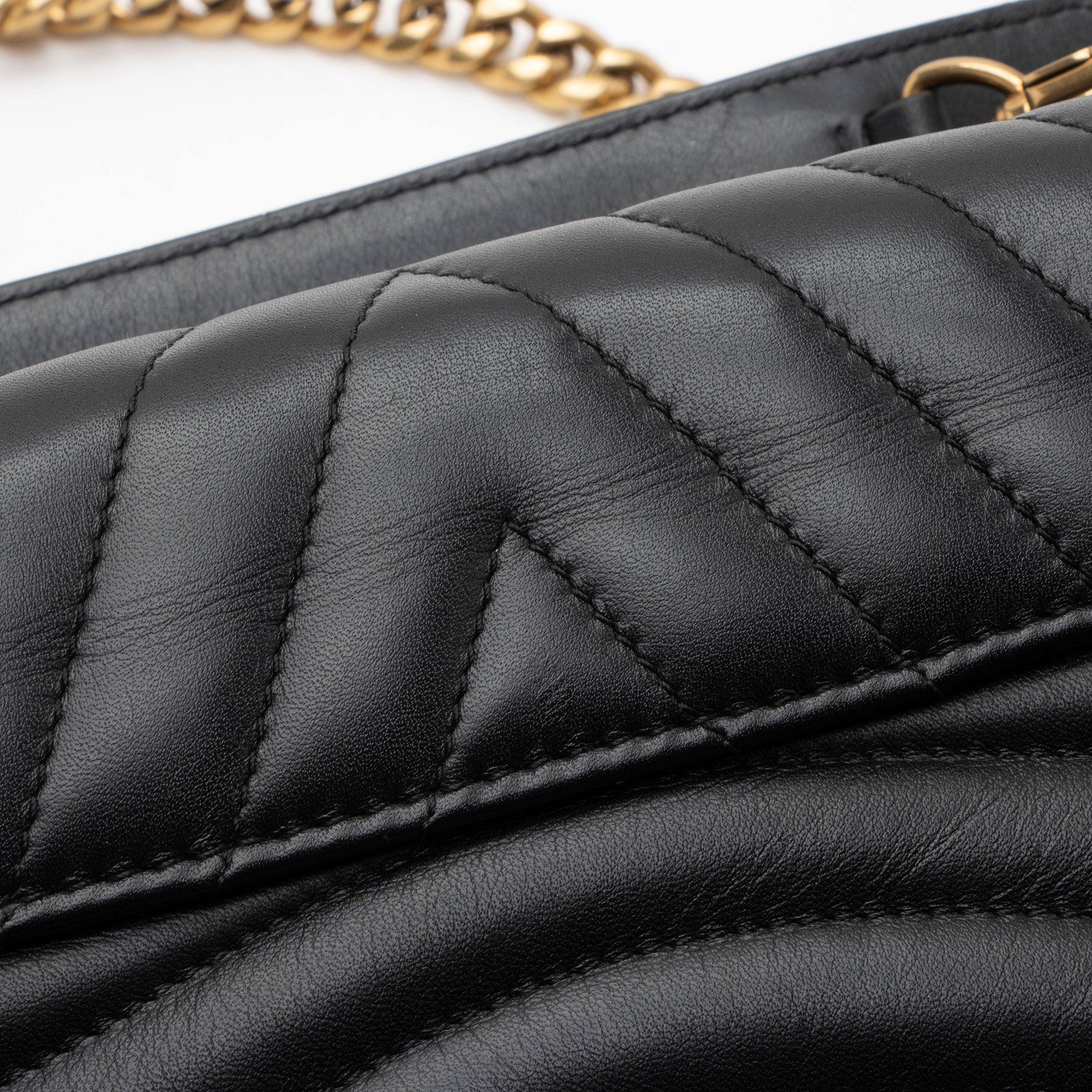 Louis Vuitton Limited Edition Calfskin Patches New Wave Chain MM Shoulder Bag (SHF-rK1e8I)