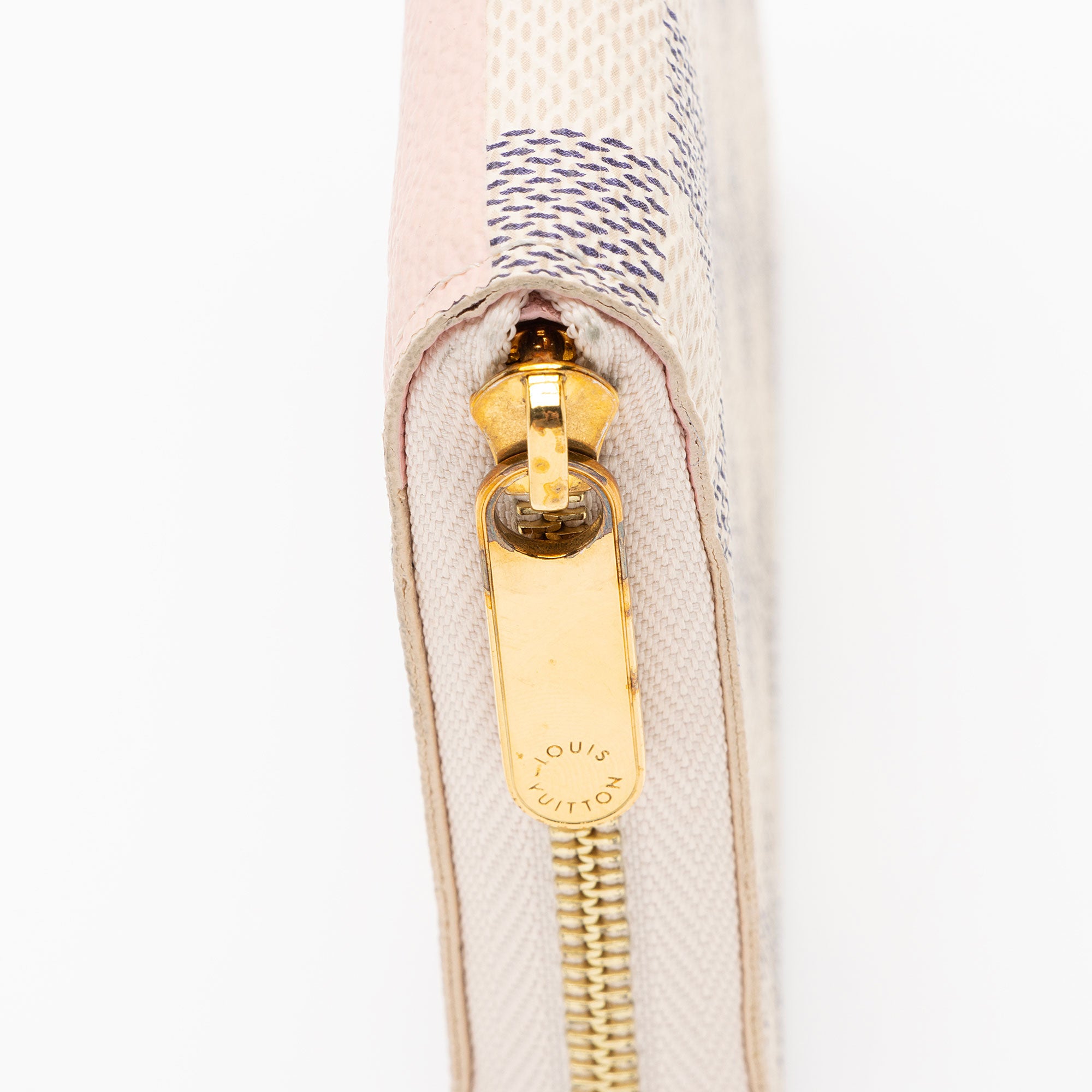 Louis Vuitton Limited Edition Damier Azur Animation Bird Zippy Coin Wa