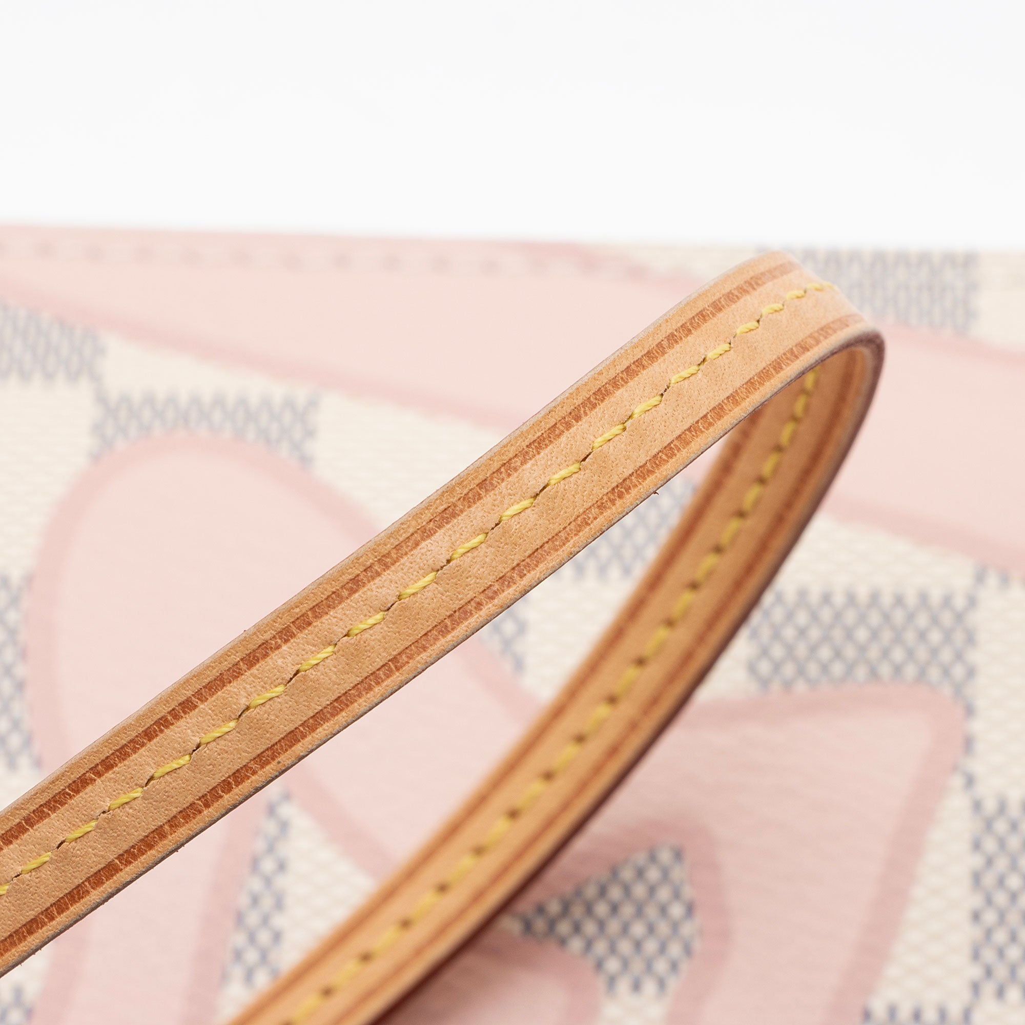 Louis Vuitton Limited Edition Damier Azur Tahitienne Neverfull MM Pochette