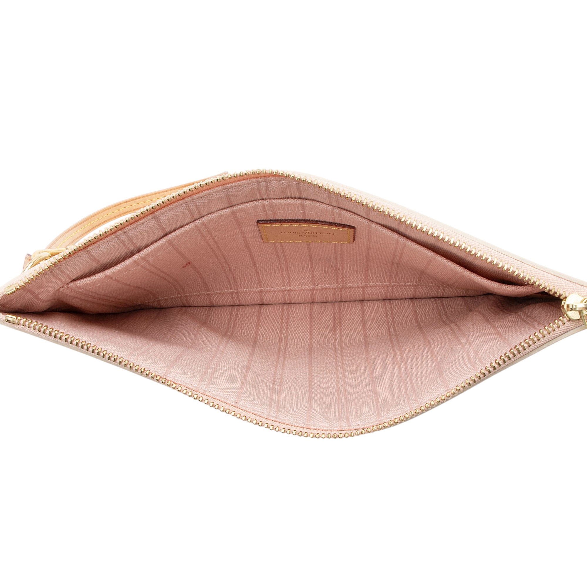 Louis Vuitton Limited Edition Damier Azur Tahitienne Neverfull MM Pochette