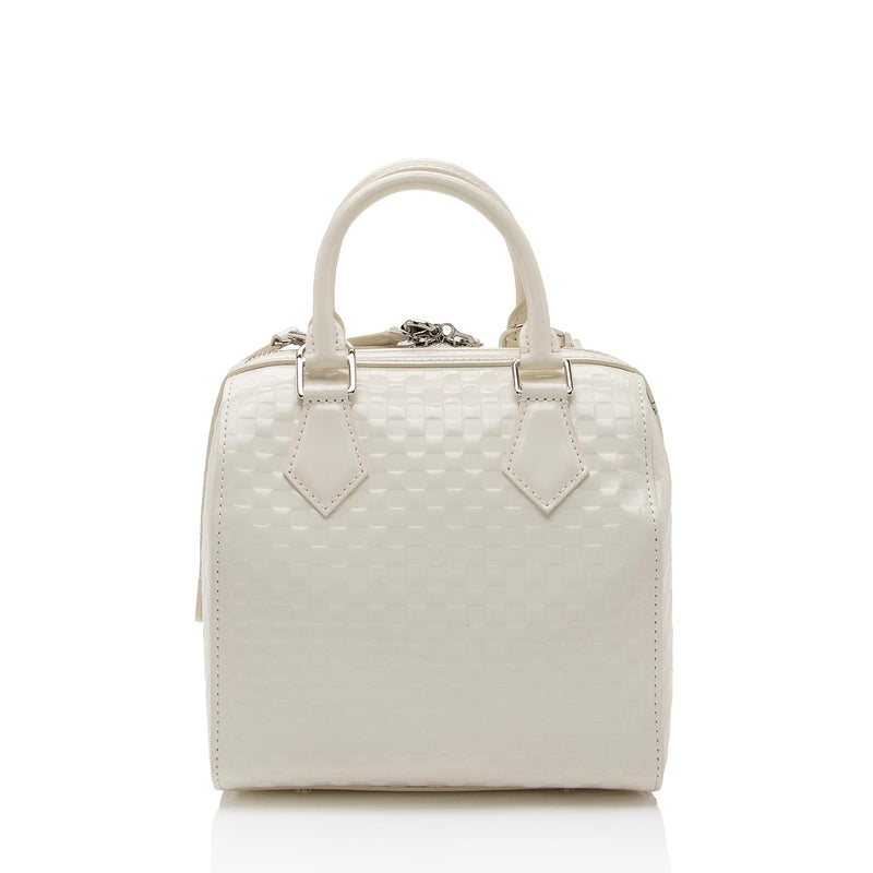Louis Vuitton Limited Edition Damier Facette Speedy Cube PM Satchel (S –  LuxeDH