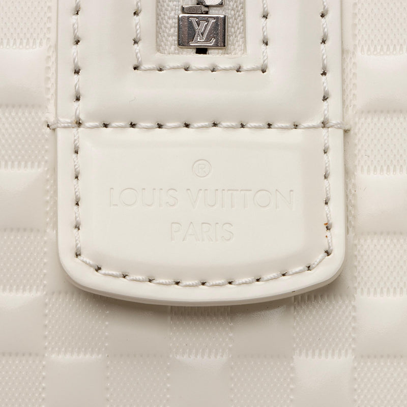 Louis Vuitton Limited Edition Yellow Damier Facette Speedy Cube