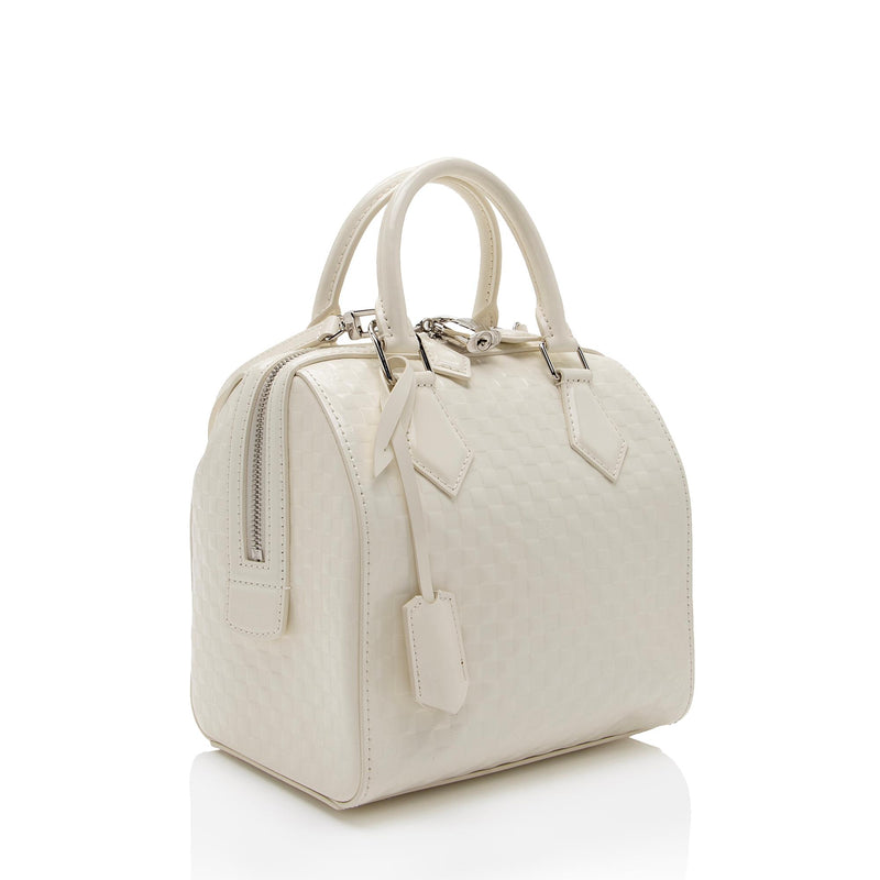 Louis Vuitton Camel Damier Facette Vernis Speedy Cube MM Bag Louis Vuitton