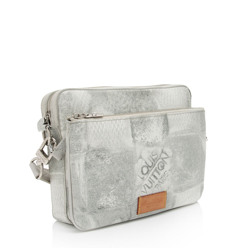 Louis Vuitton, Bags, Louis Vuitton Silver Shoulder Strap Bag
