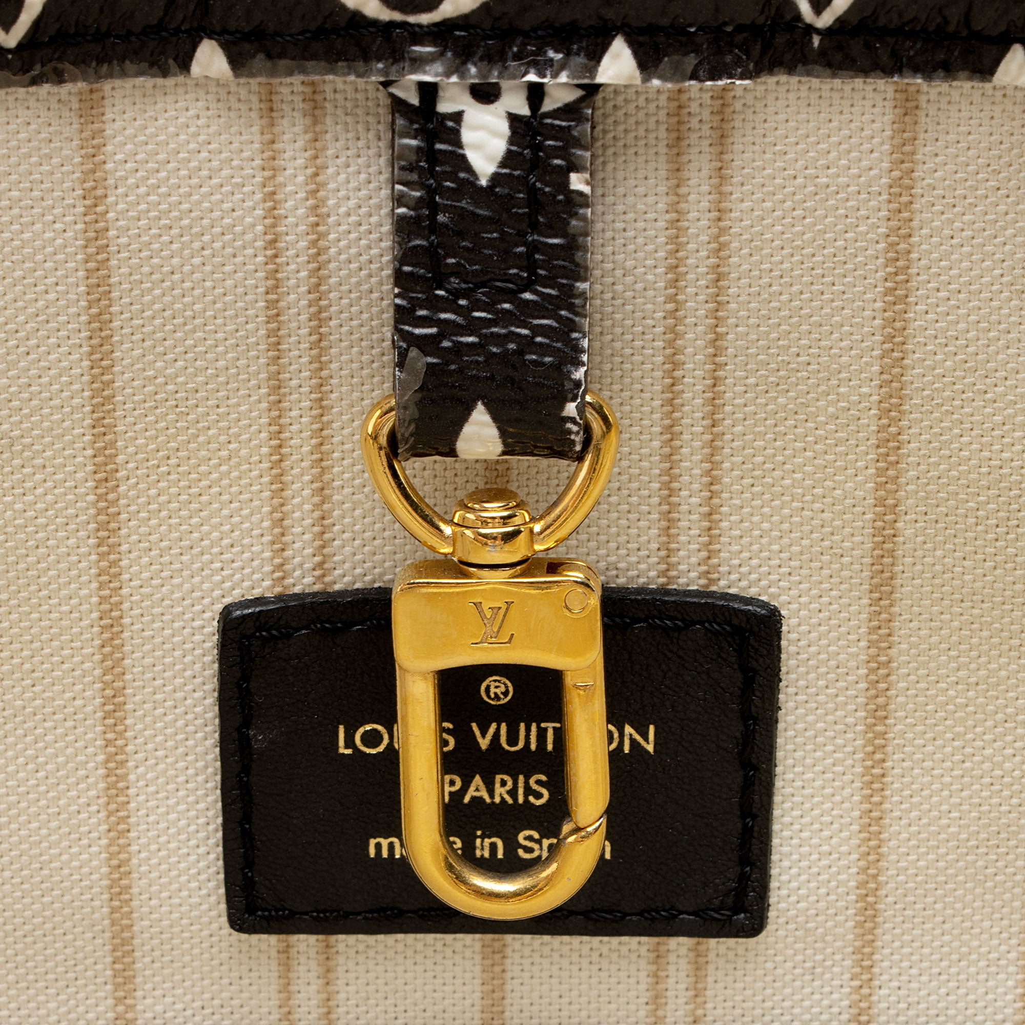 Louis Vuitton Limited Edition Giant Monogram Canvas Jungle Neverfull MM Tote