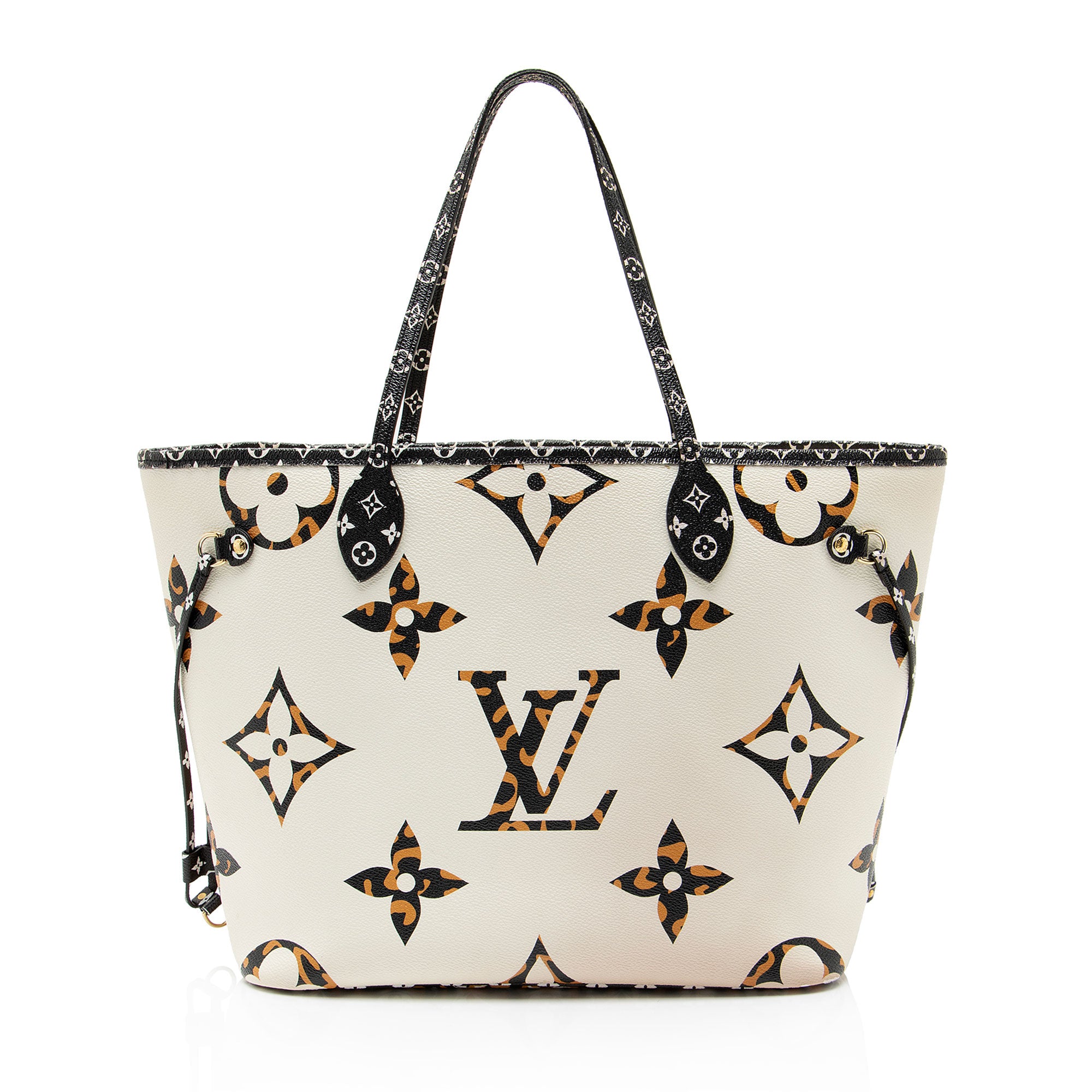 Louis Vuitton Limited Edition Giant Monogram Canvas Jungle Neverfull MM Tote