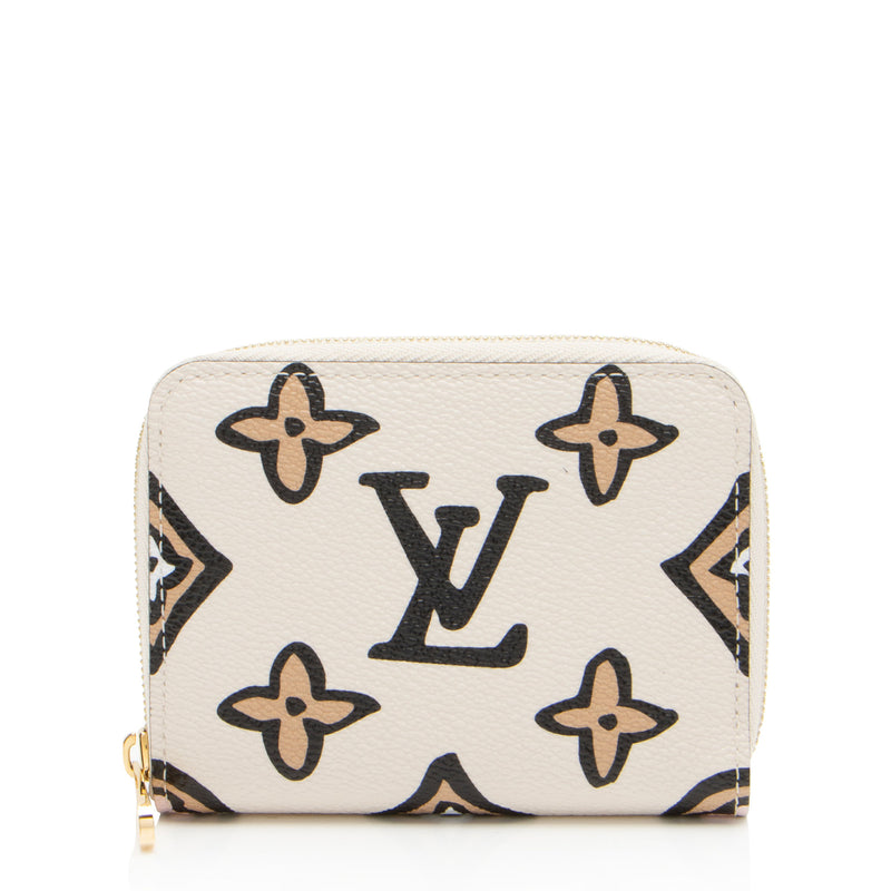 Louis Vuitton Limited Edition Giant Monogram Canvas Wild At Heart Zipp LuxeDH