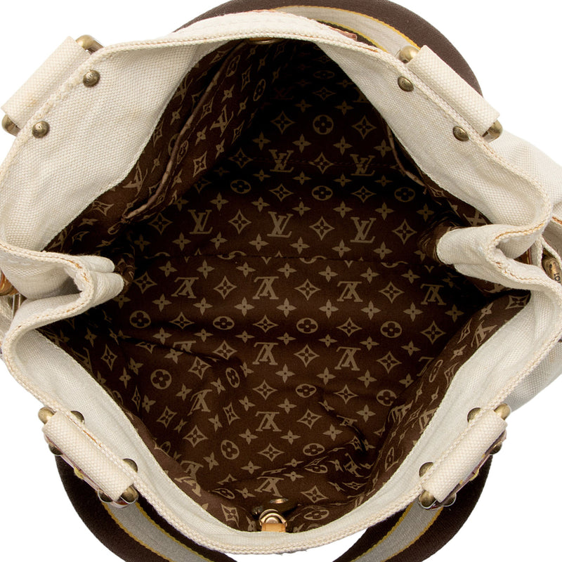 Louis Vuitton Limited Edition Globe Trotter Cabas MM Tote (SHF-toRuqa)