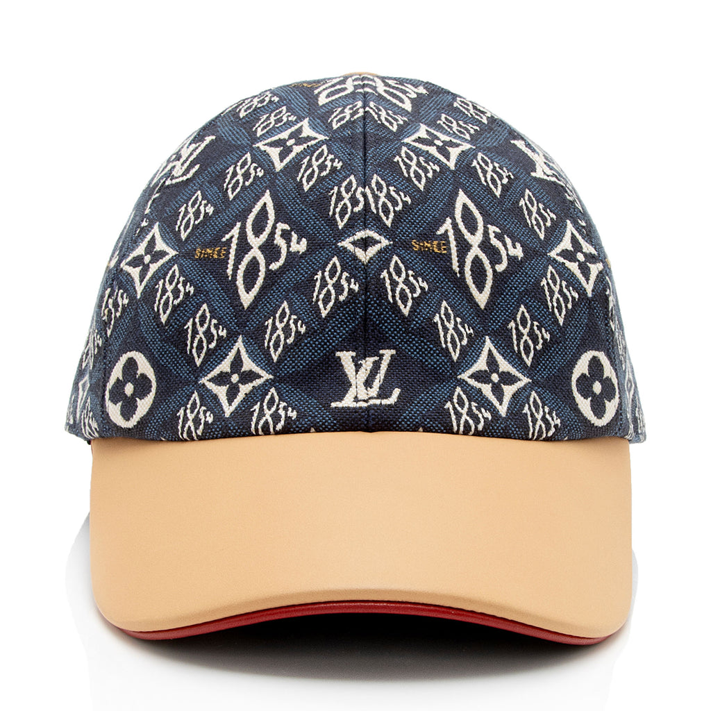 Louis Vuitton Monogram Jacquard Cap M Blue