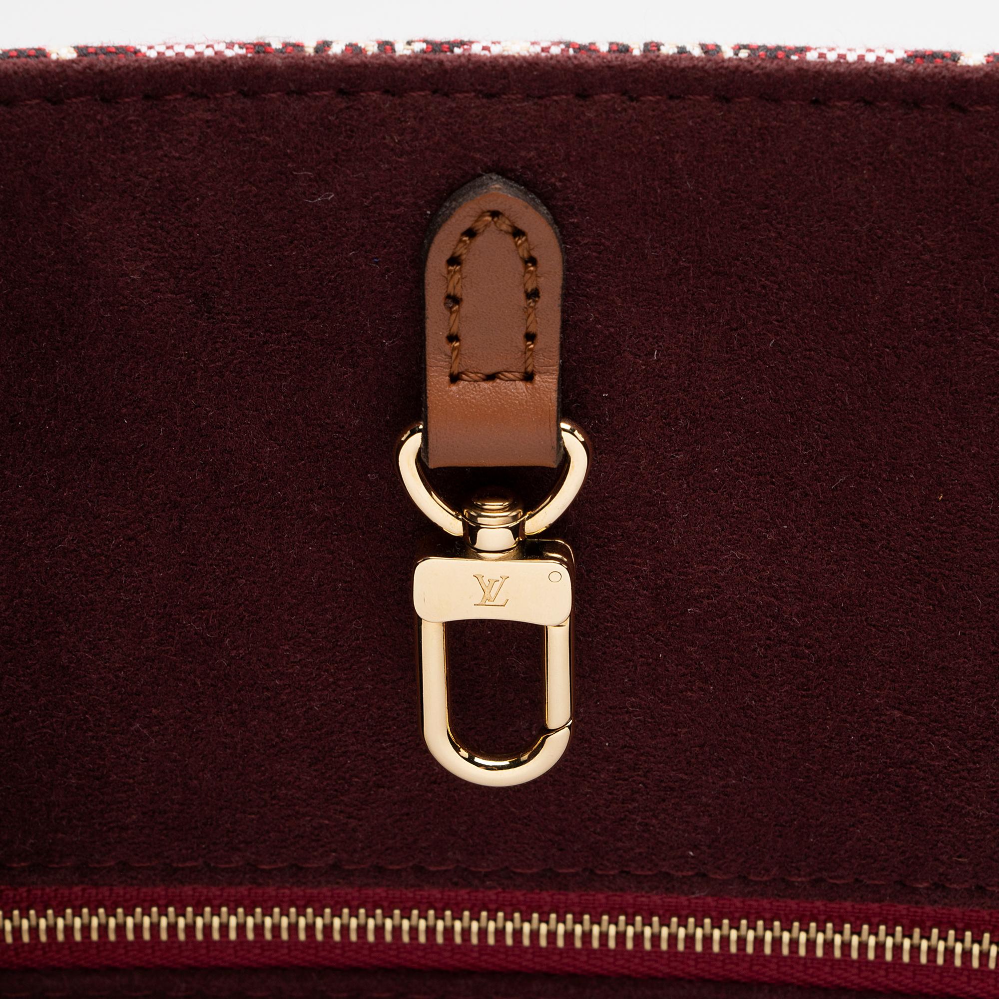 Louis Vuitton Limited Edition Jacquard Since 1854 Onthego GM Tote (SHF-8Ps372)