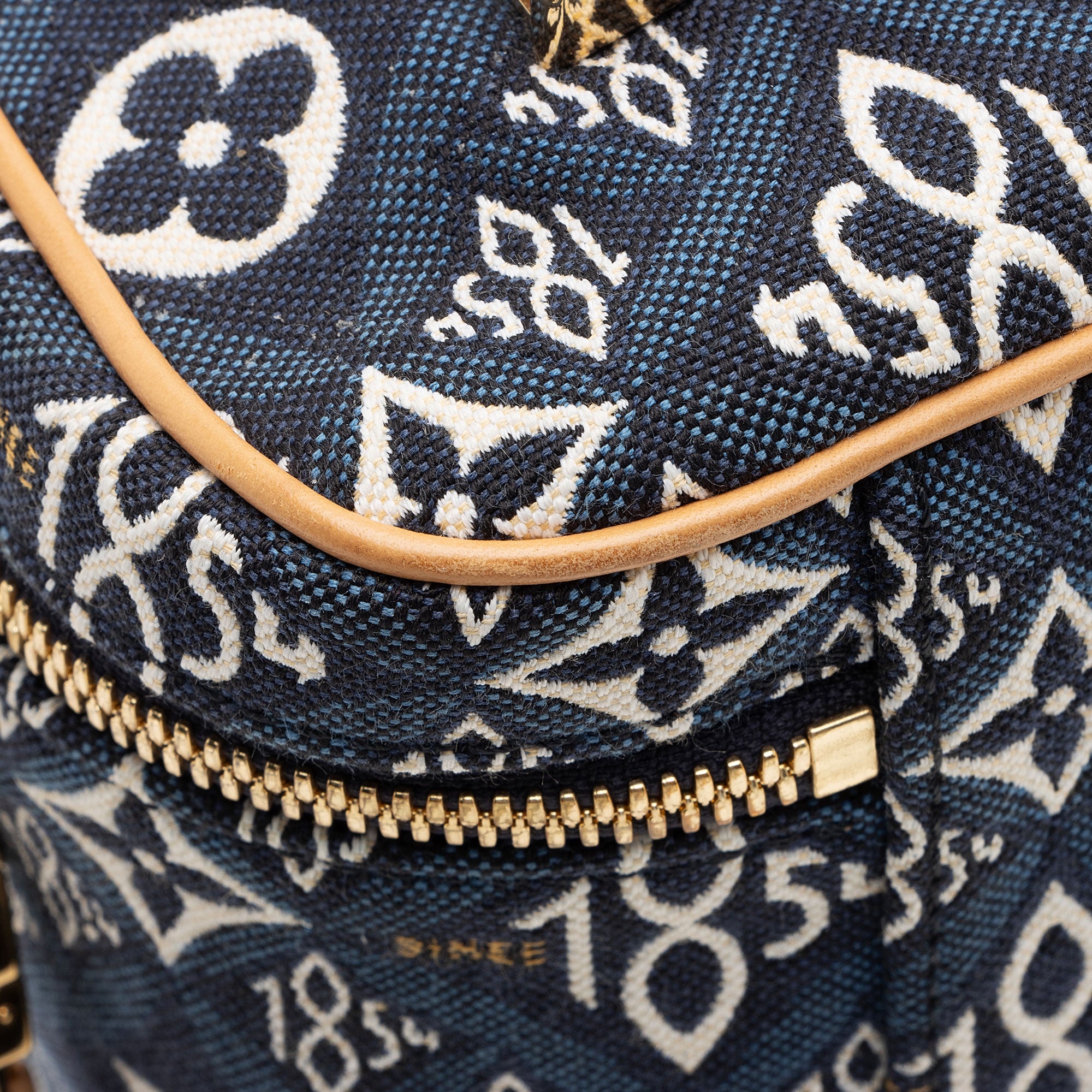 Louis Vuitton Limited Edition Jacquard Since 1854 Pochette Vanity PM Shoulder Bag
