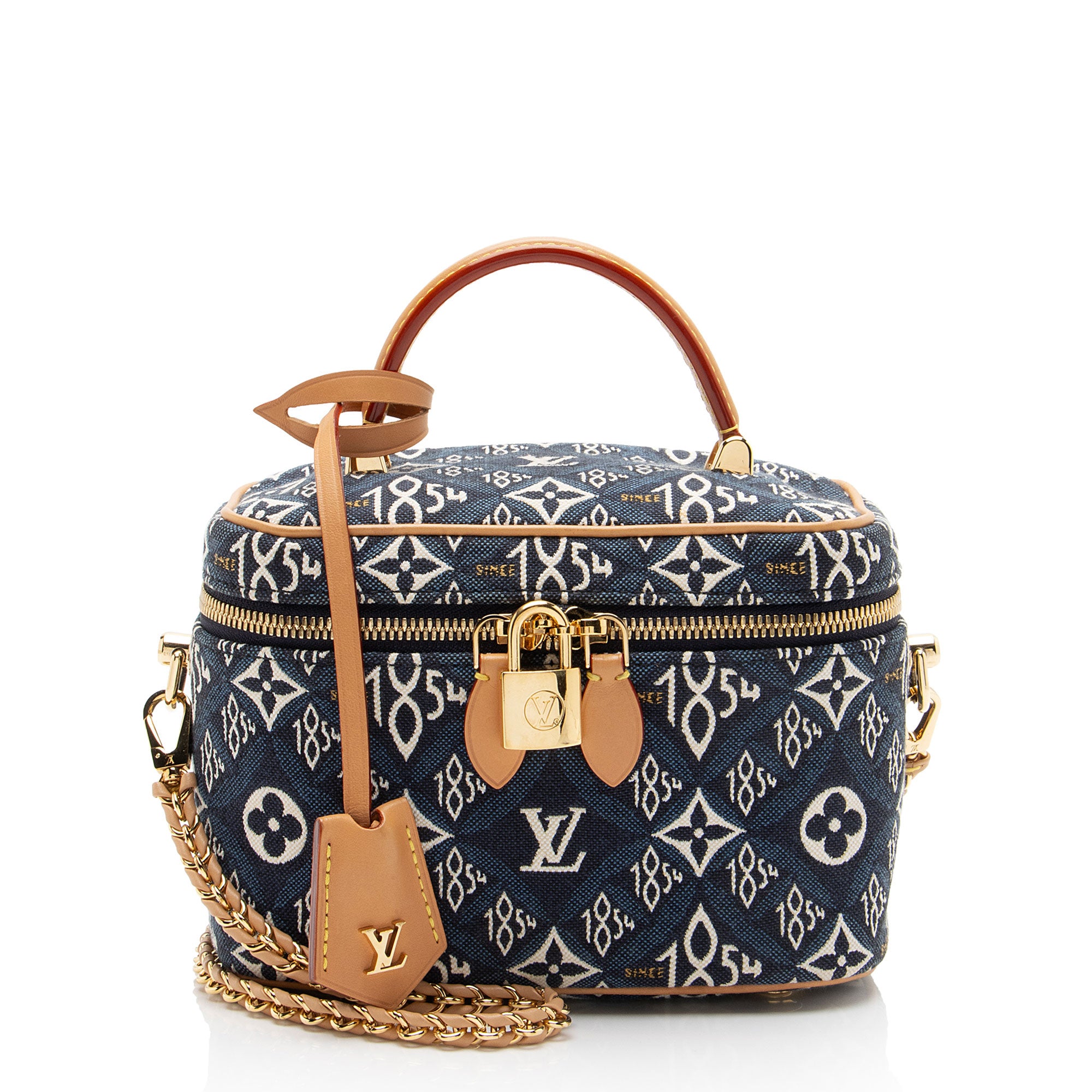 Louis Vuitton Limited Edition Jacquard Since 1854 Pochette Vanity PM Shoulder Bag