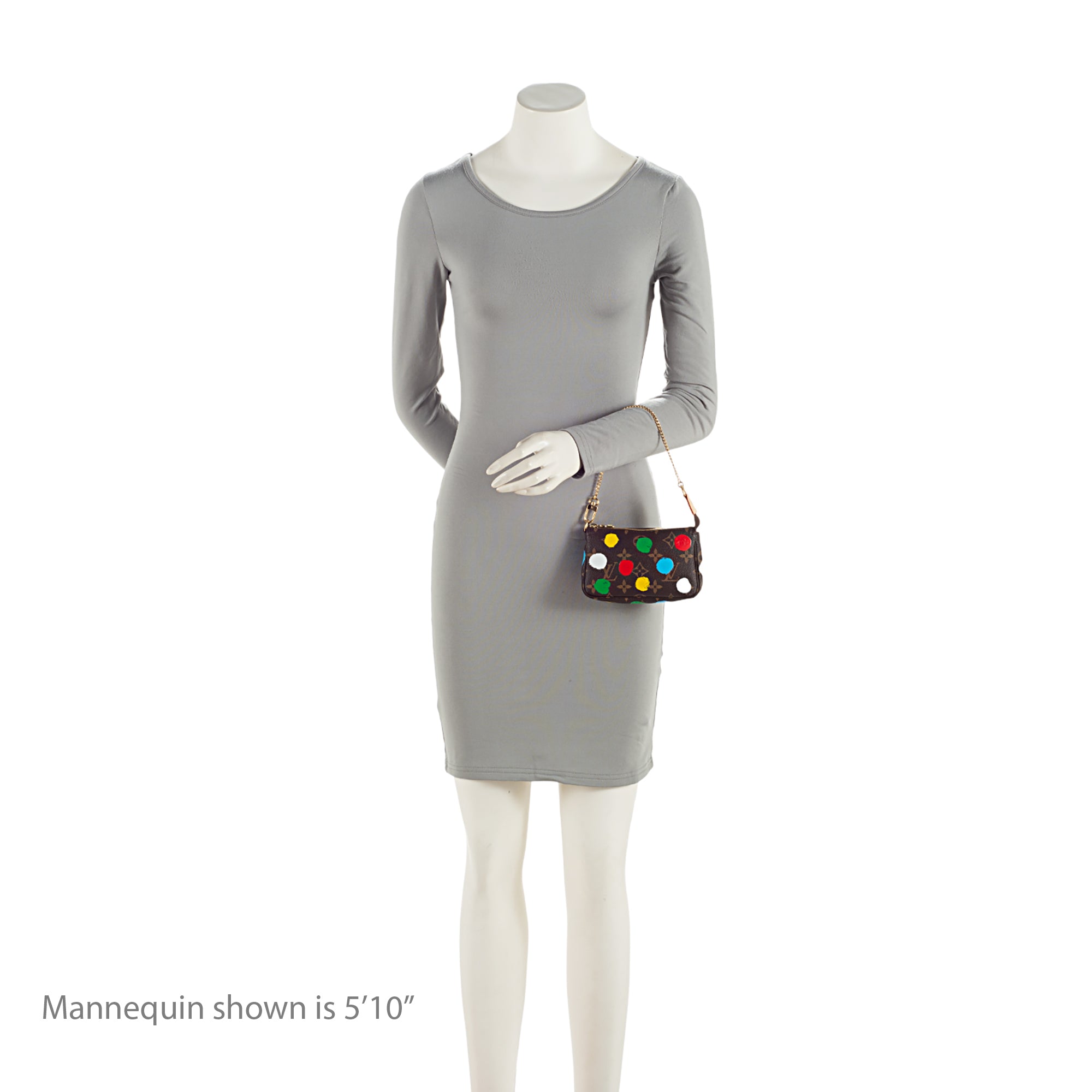 Louis Vuitton Limited Edition LV x YK Monogram Canvas Mini Pochette Accessoires (SHF-avwZnz)
