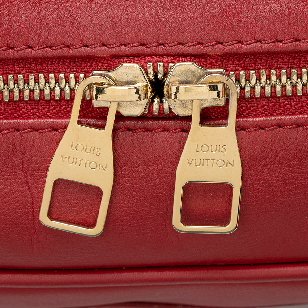 Louis Vuitton Limited Edition Leather Flight Paname Overseas E/W Shoulder Bag (SHF-21900)