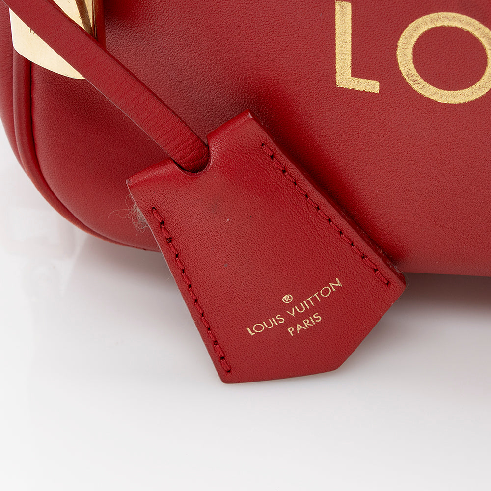 Louis Vuitton Limited Edition Leather Flight Paname Overseas E/W Shoulder Bag (SHF-21900)