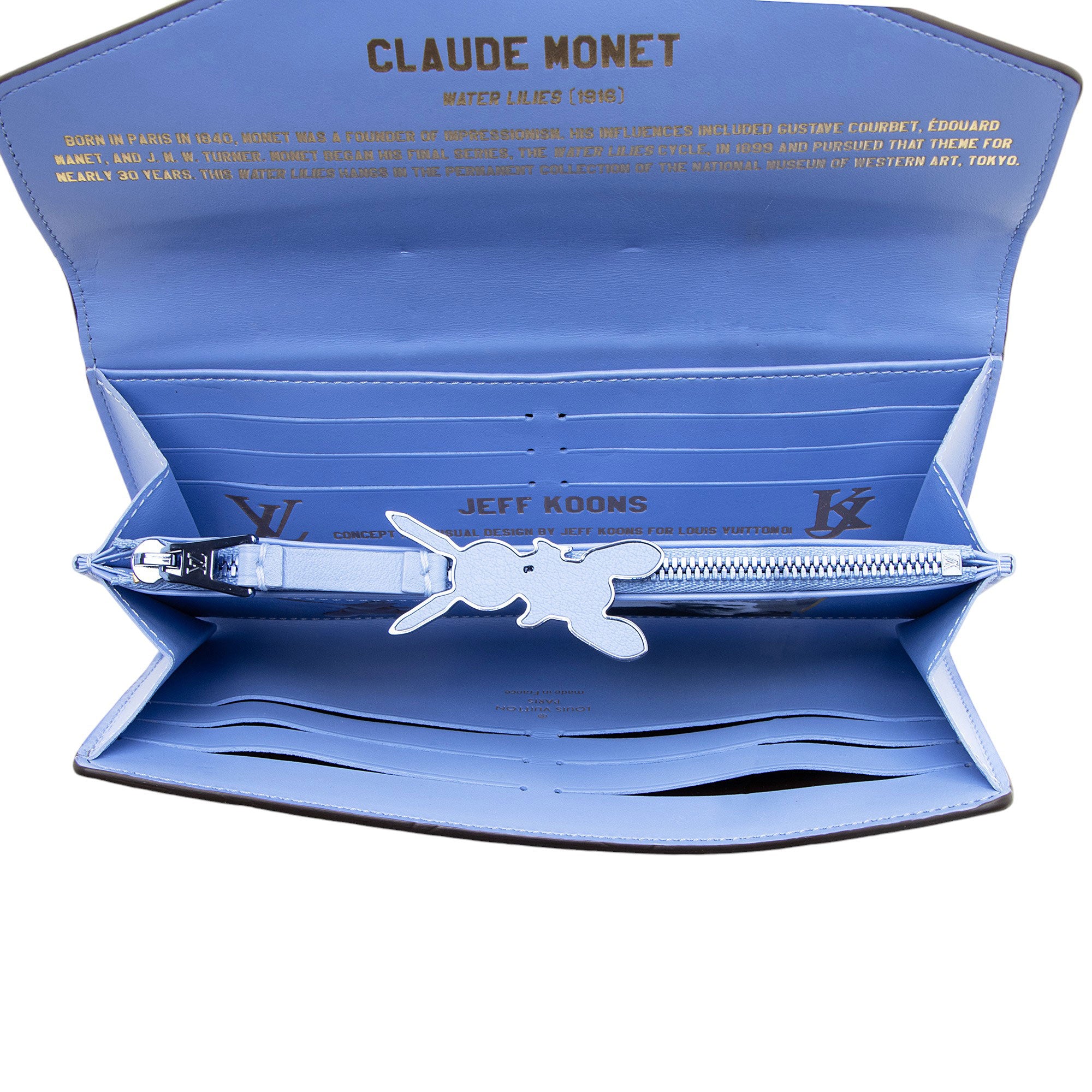 Louis Vuitton Limited Edition Masters Monet Sarah Wallet