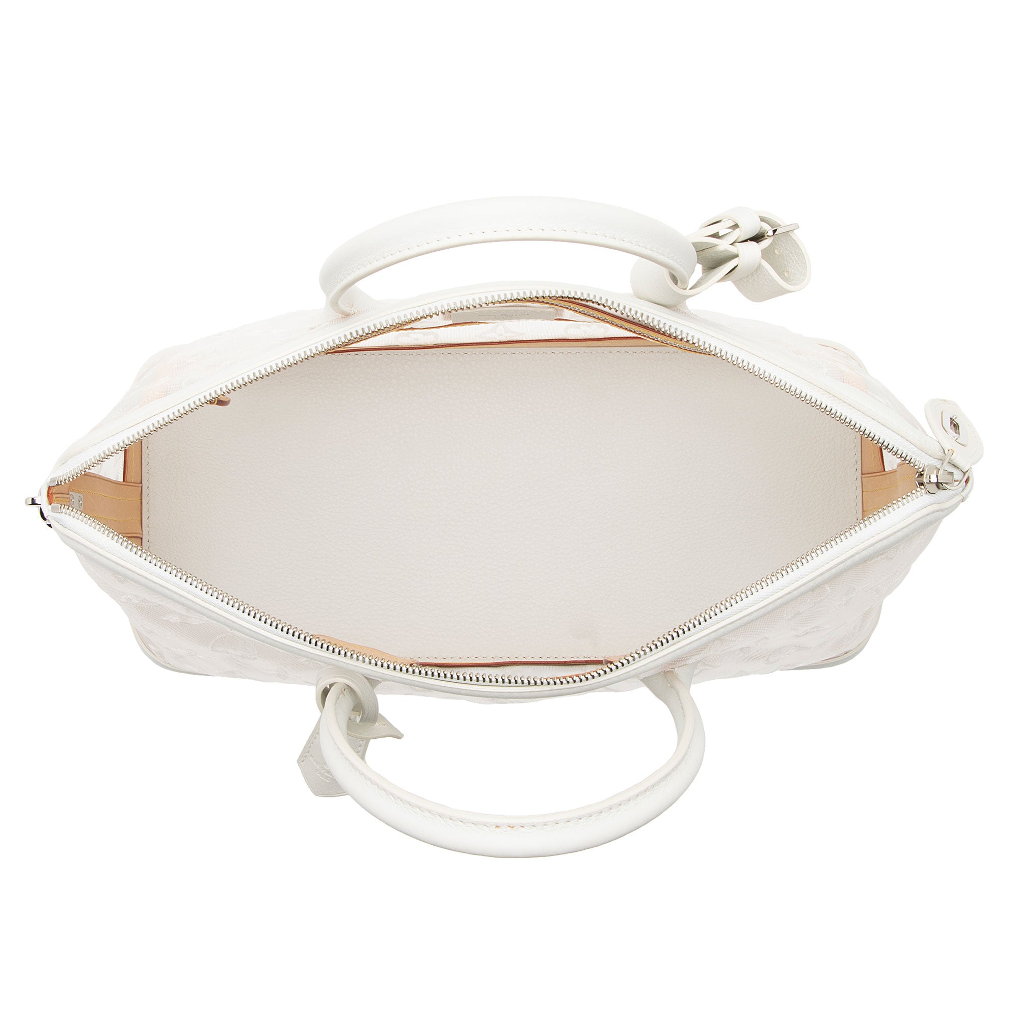 Louis Vuitton Limited Edition Mesh Transparence E/W Lockit Satchel (SHF-XtiURz)