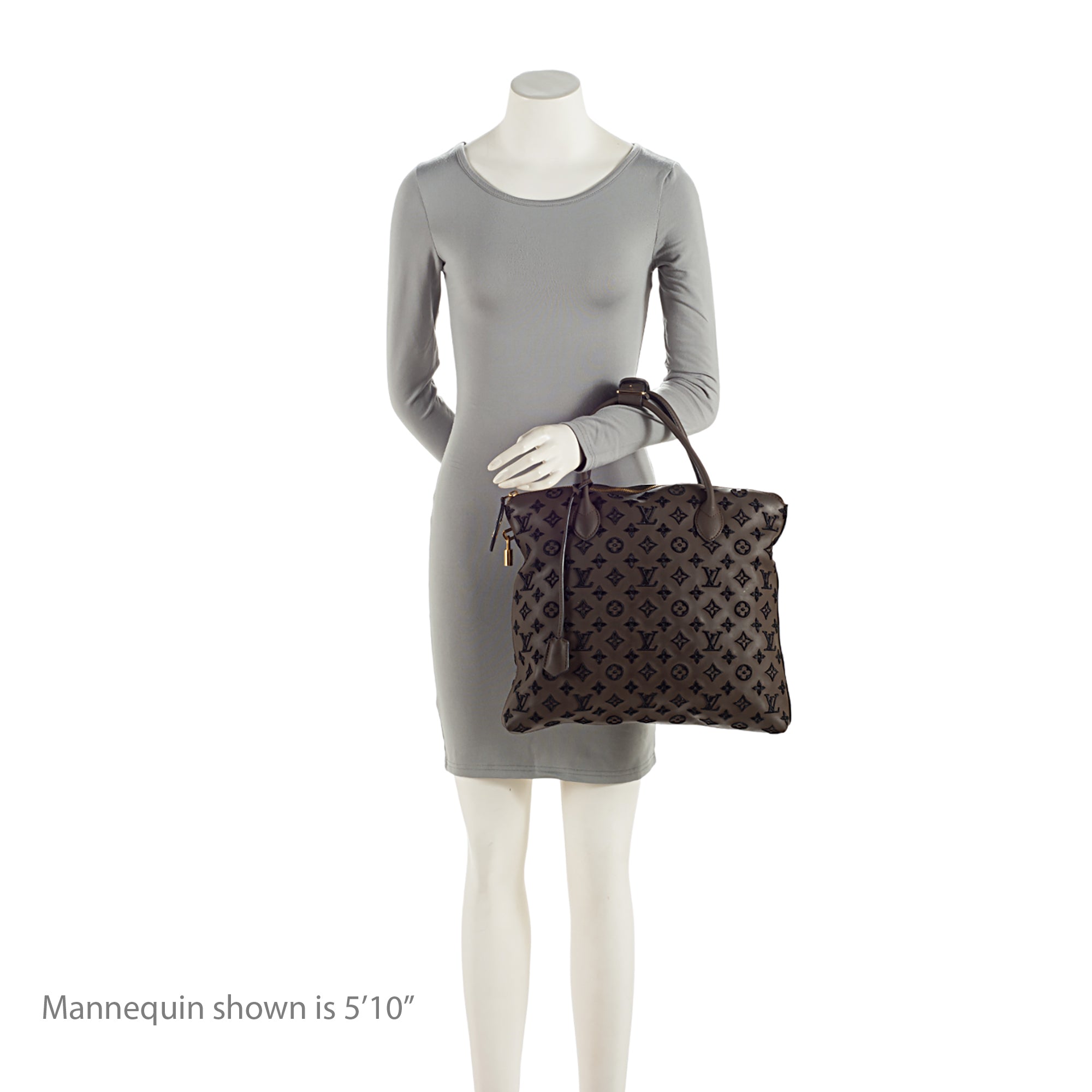 Louis Vuitton Limited Edition Monogram Addiction Lockit MM Bag (SHF-hQVO0M)