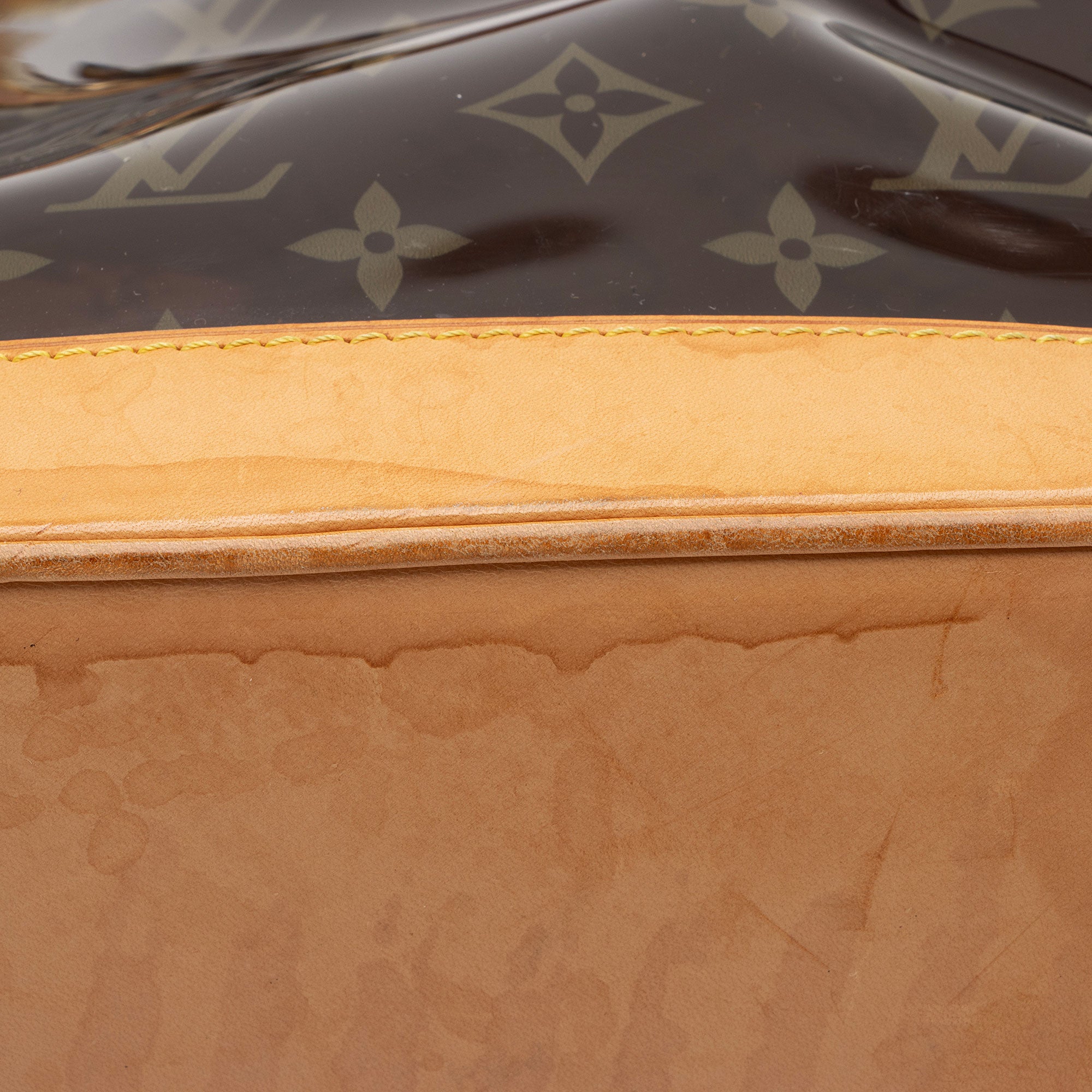 Louis Vuitton Limited Edition Monogram Ambre MM Tote (SHF-16JZJC)