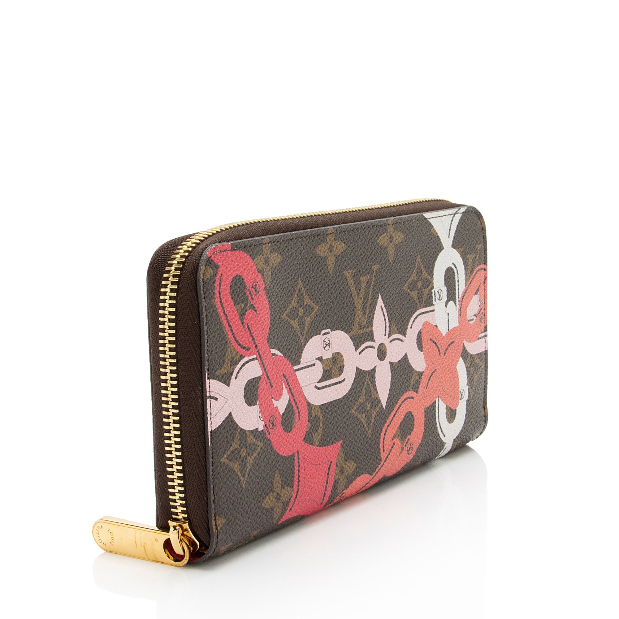 Louis Vuitton Limited Edition Monogram Canvas Bay Zippy Wallet