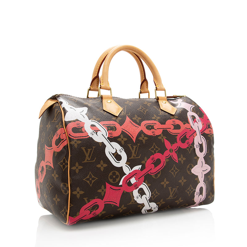 Louis Vuitton Vintage Monogram Canvas Speedy 30 Satchel (SHF-16685) – LuxeDH