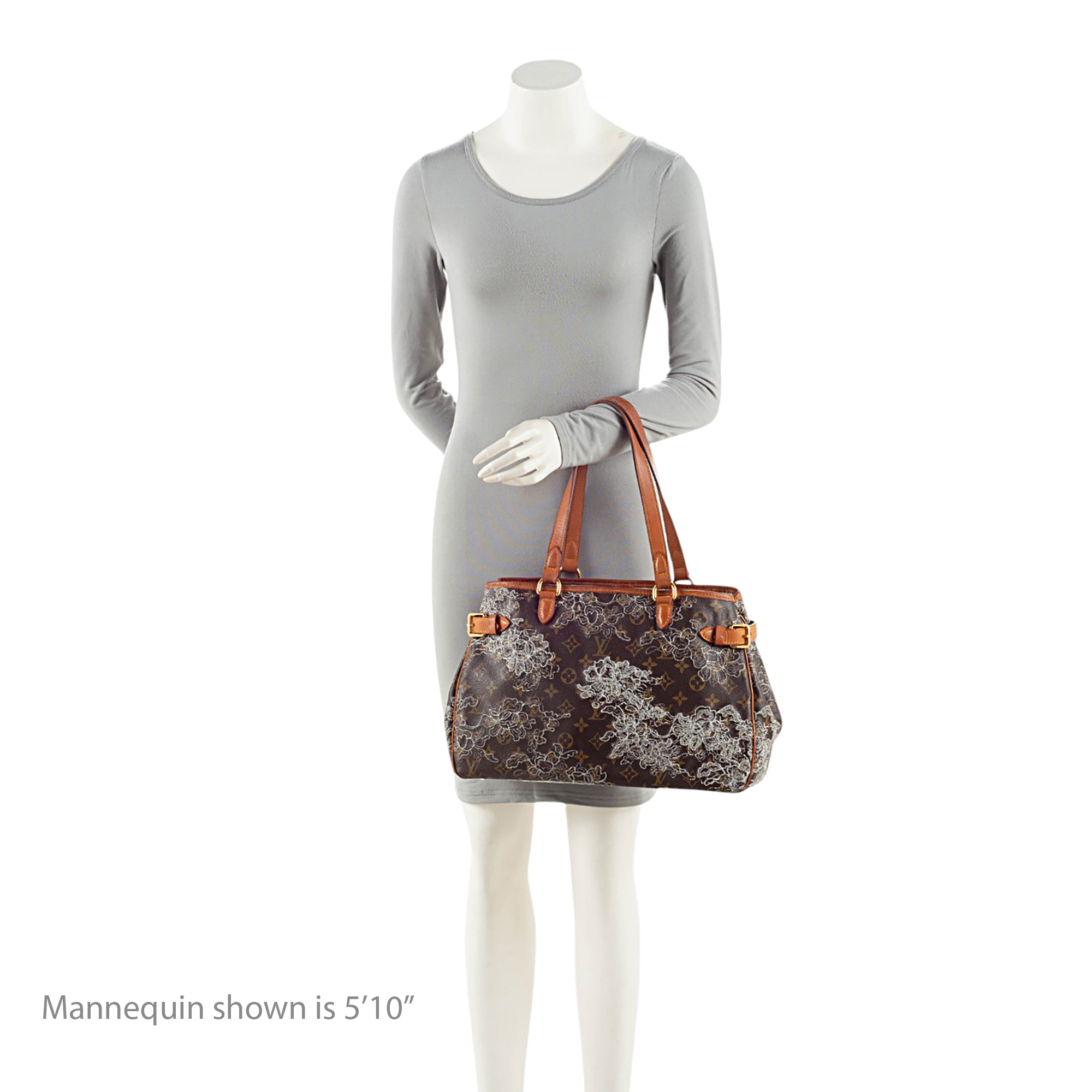 Louis Vuitton Limited Edition Monogram Canvas Dentelle Batignolles Horizontal Tote
