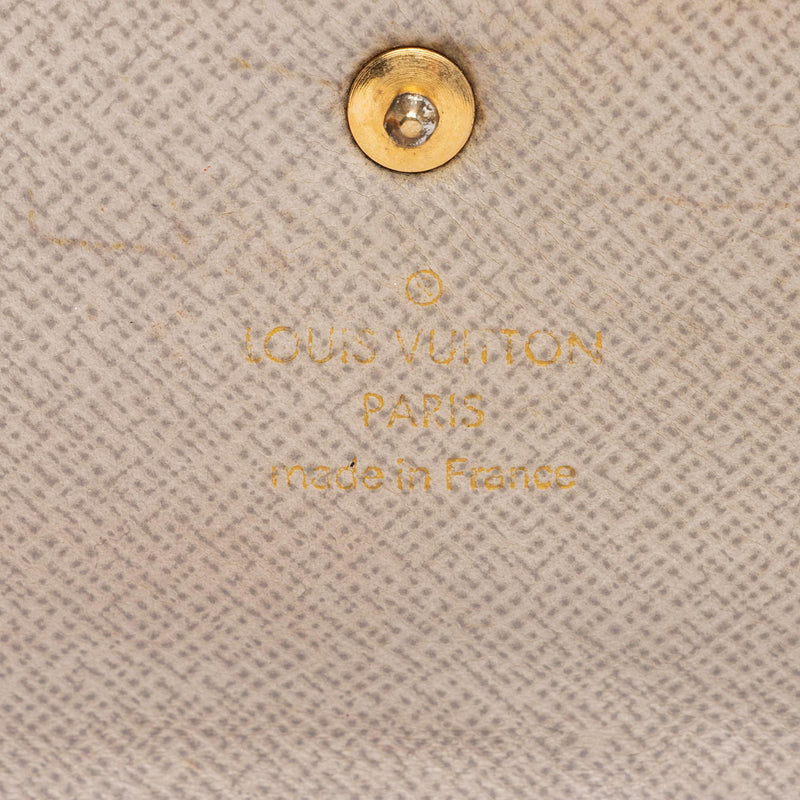 Louis Vuitton Limited Edition Monogram Canvas Gold Dentelle Sarah Wallet
